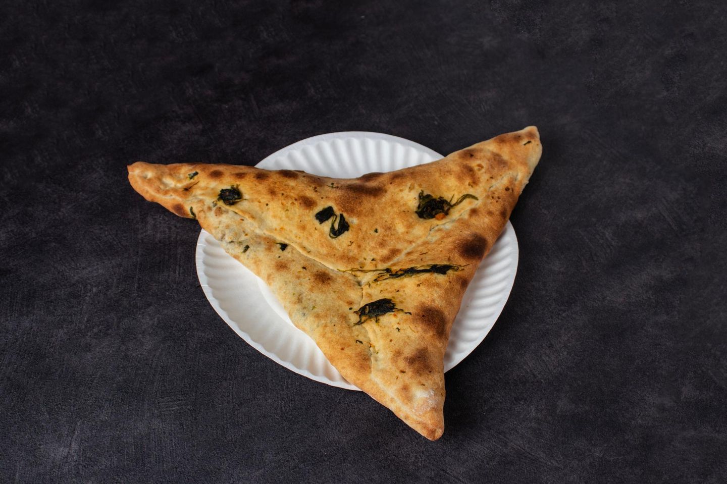 فطائر سبانخ - بدون جبن