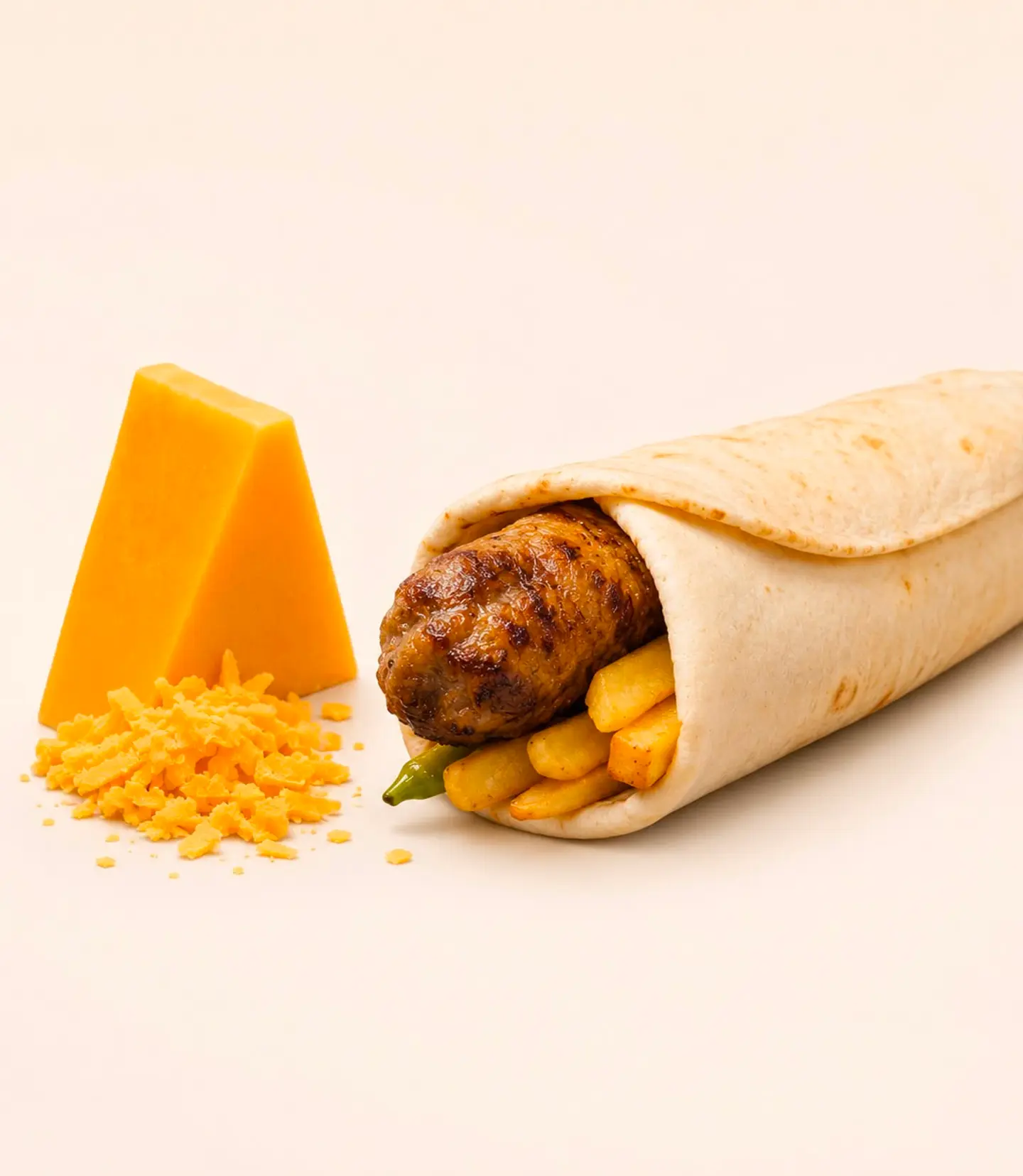 Cheese Kebab Sandwich - Cheese Beef Sandwich