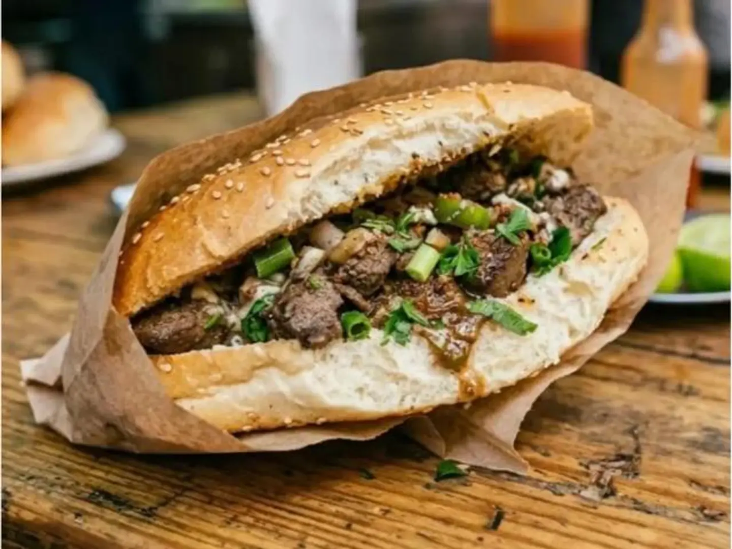 Regular Liver Sandwich - Samouli Bread