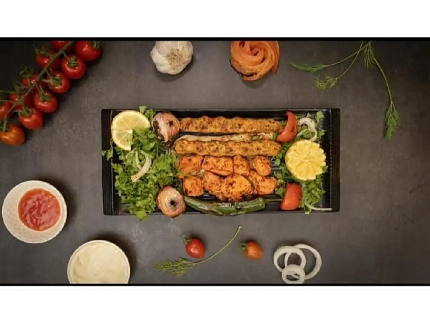 Mixed Chicken Kebab, Shish - For One Person