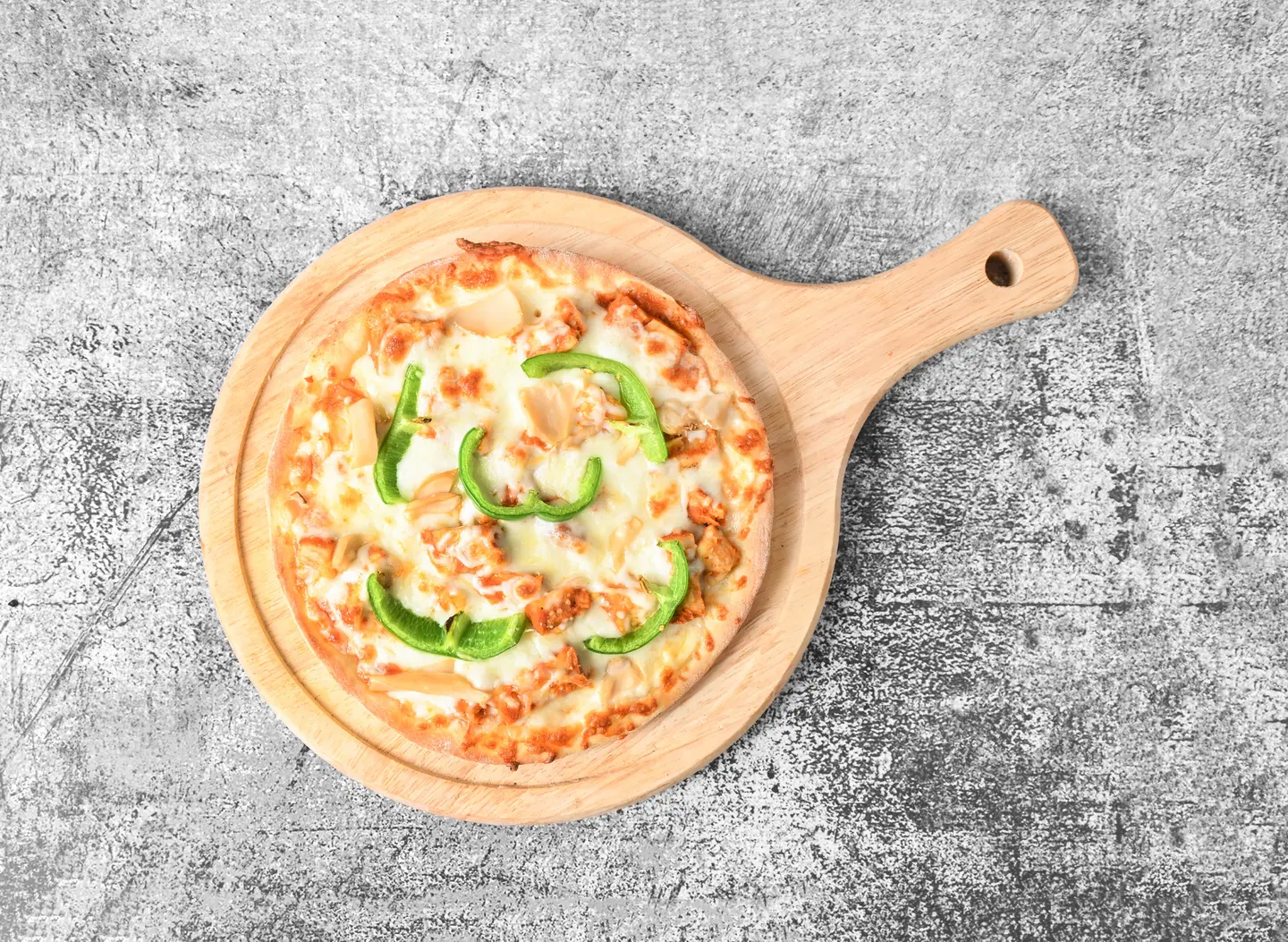 بيتزا دجاج - صغير