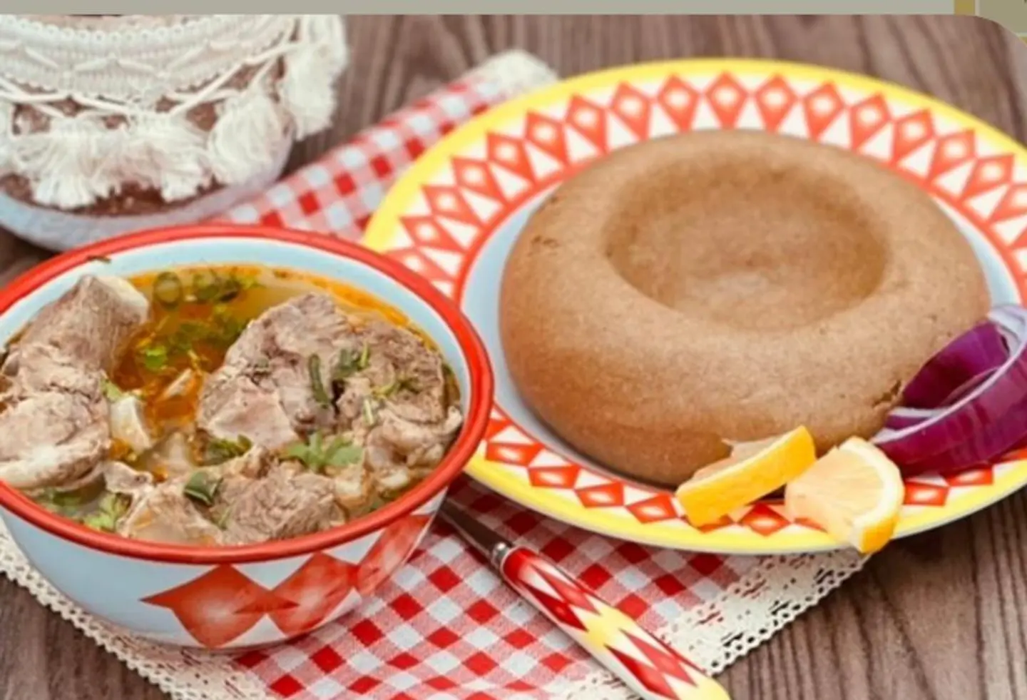 Meat With Asidah - 500 Grams