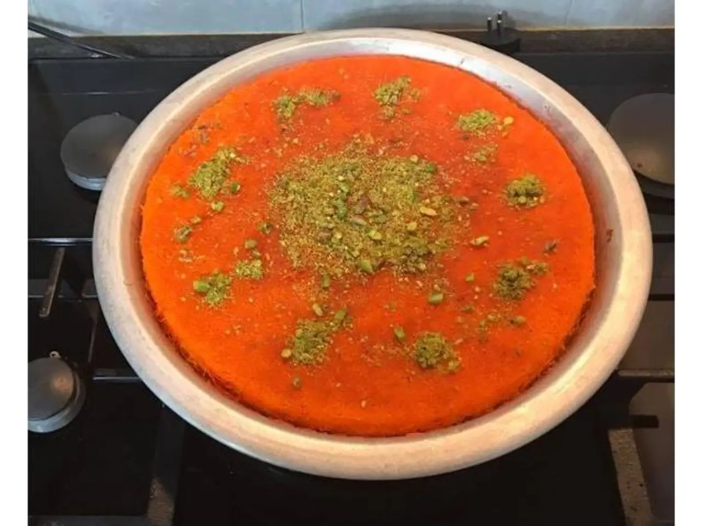 Kunafa With Nabulsi Cheese - Small Nabulsi Cheese Kunafa