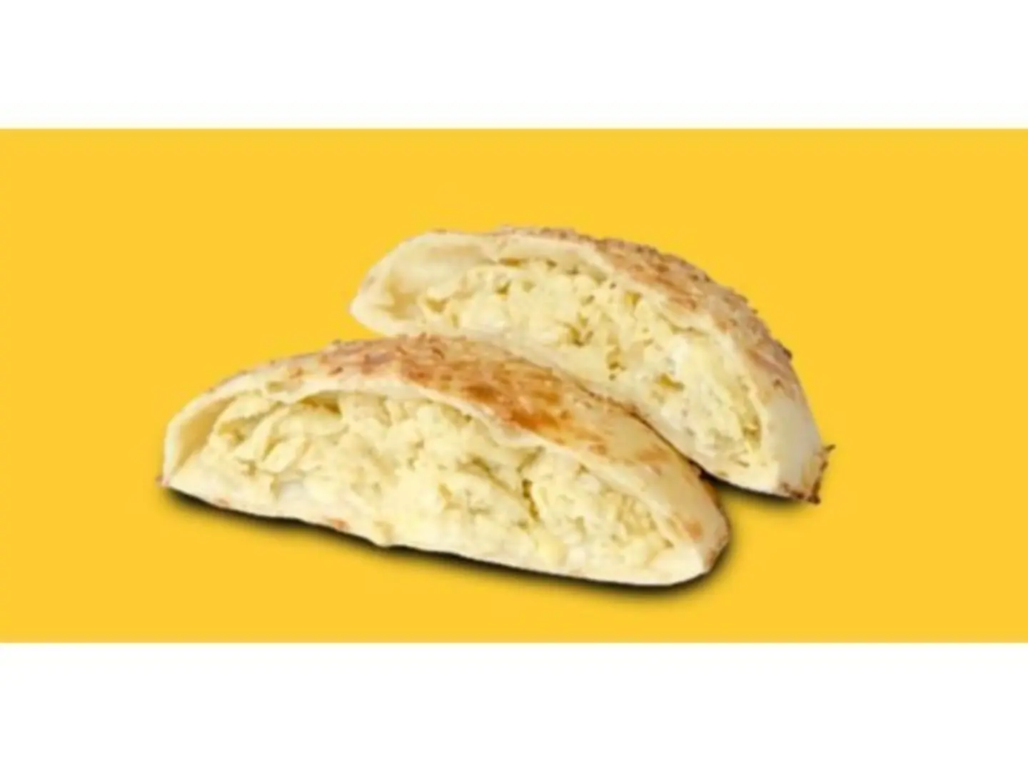 بيض مسلوق ساندوتش مدور - بدون جبن