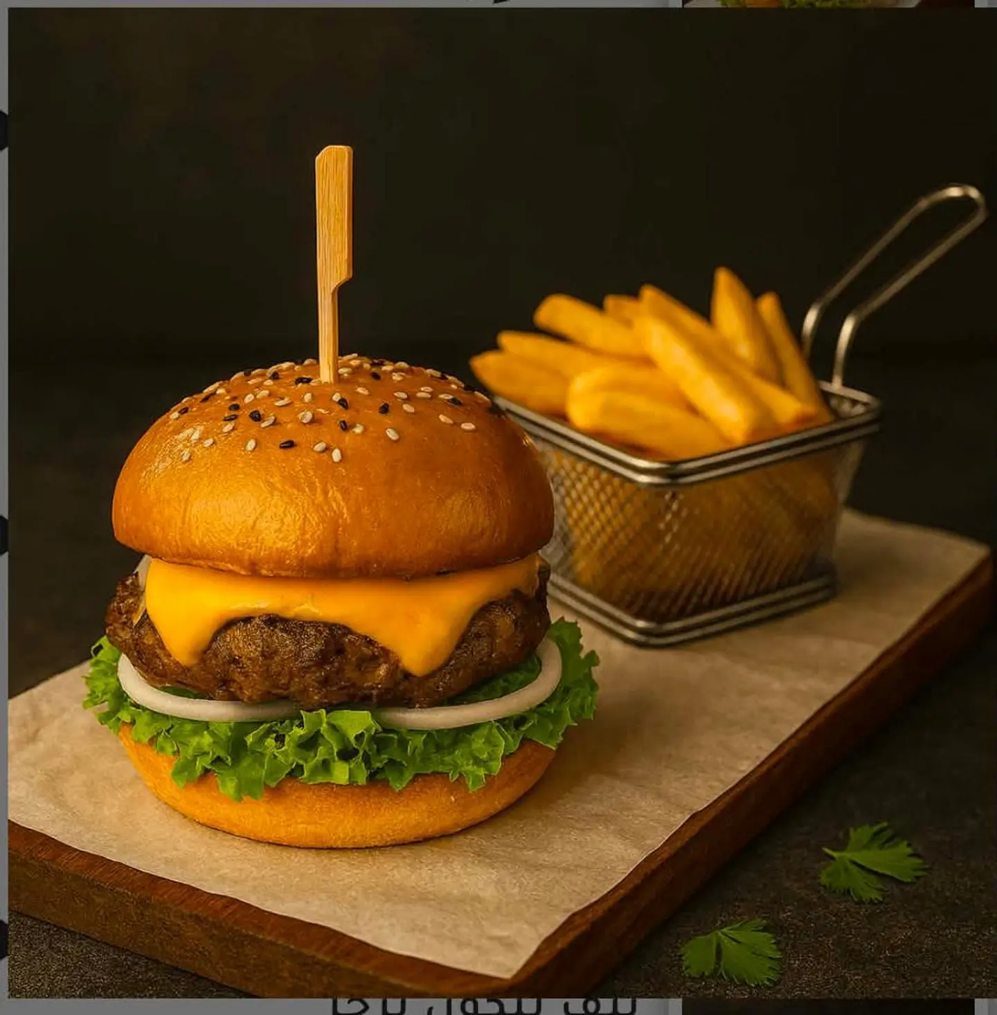 Smash Cheese Burger Classic Burger - Medium