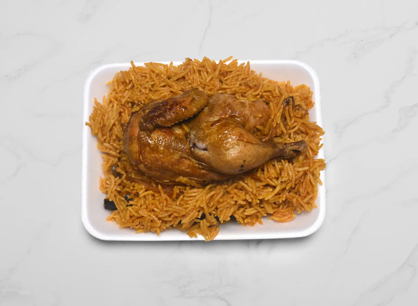 دجاج مظغوط - ربع دجاجة