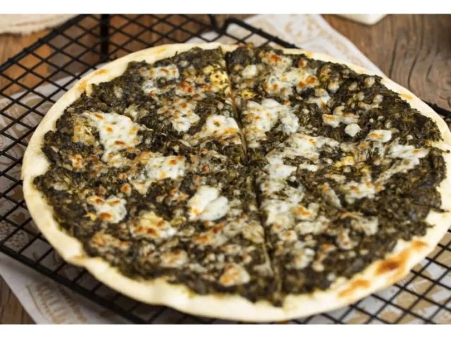 سبانخ جبنة - صغير