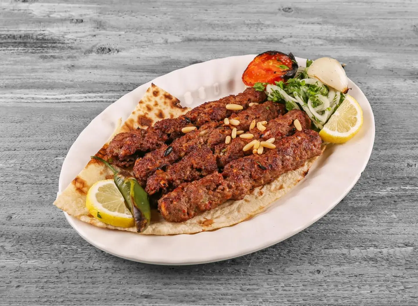 كباب بالصنوبر - كيلو