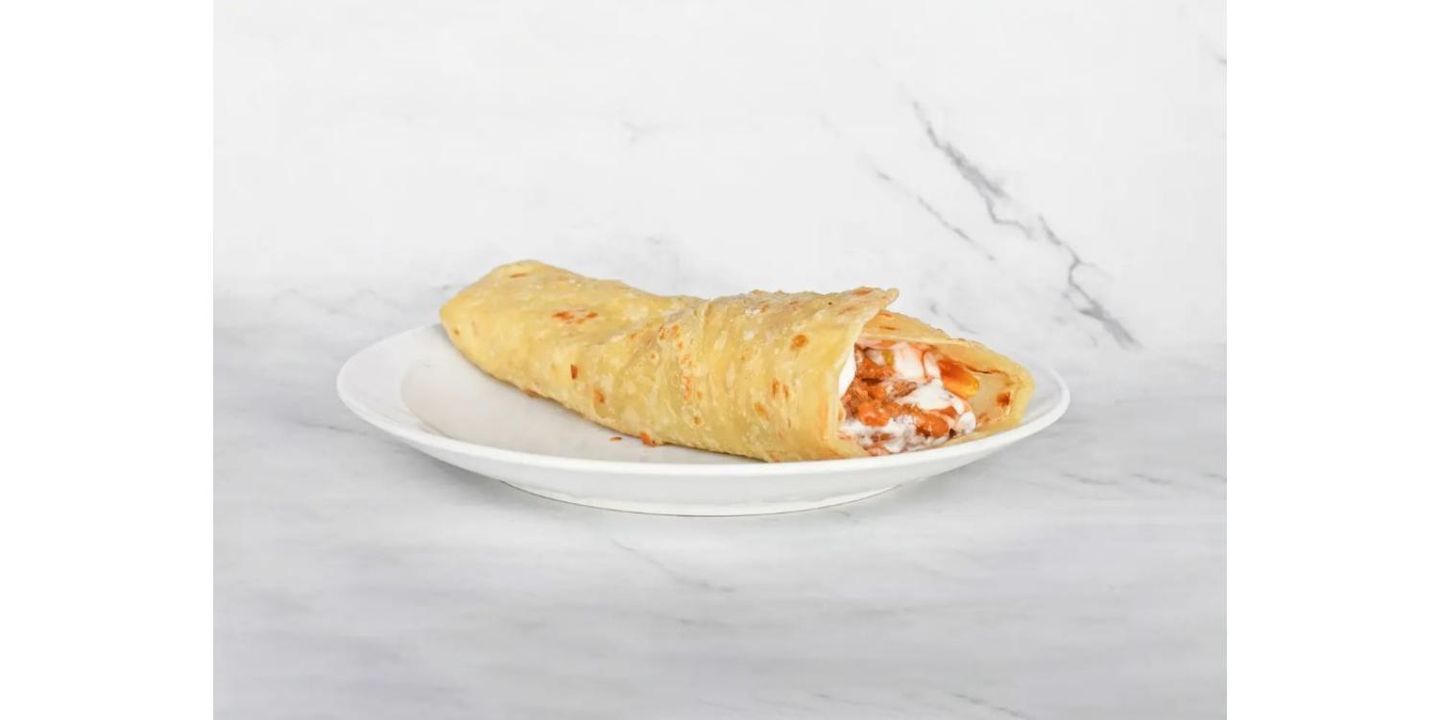 Egg Chapati With Cheese And Oman Potatoes - Normal