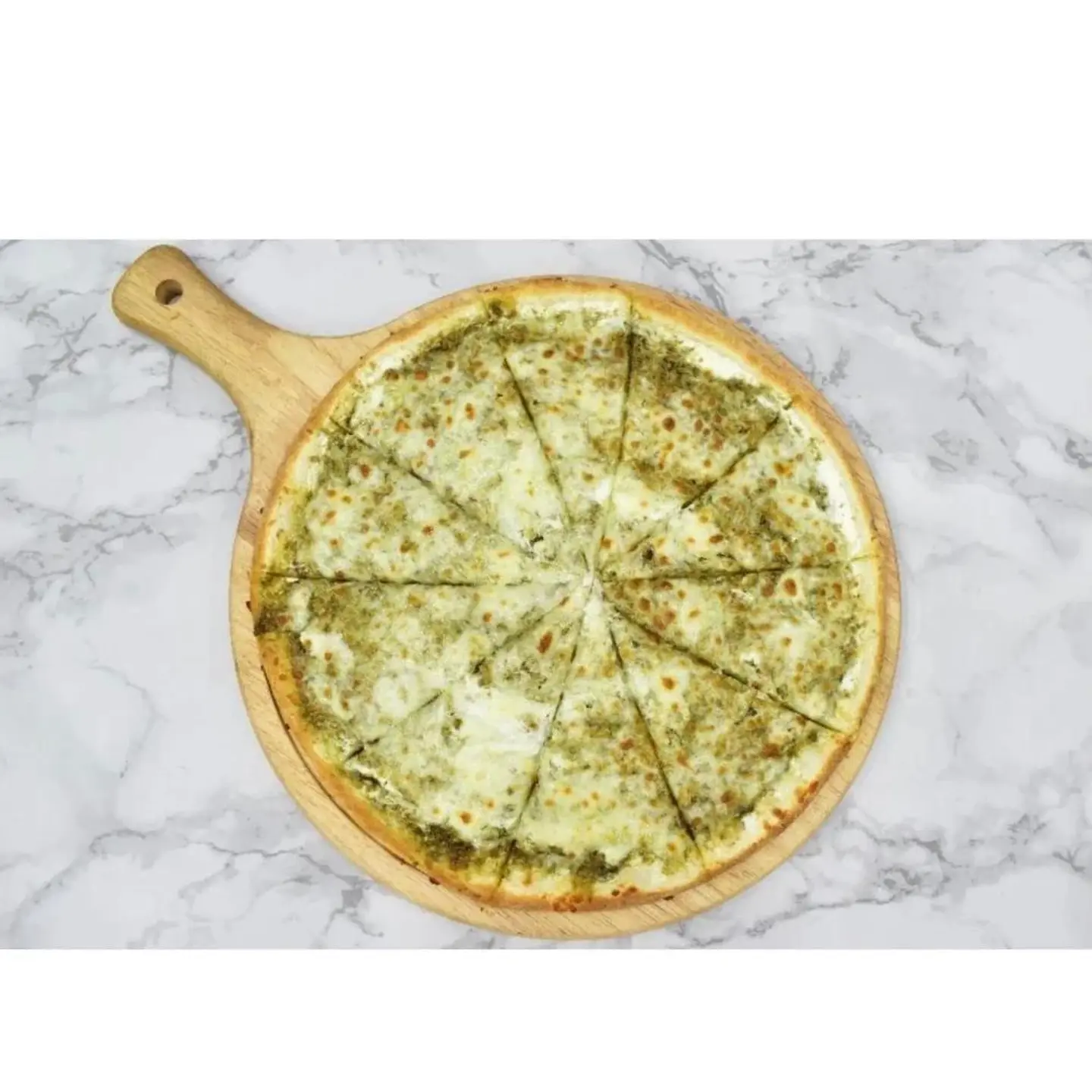 بيتزا لبنة و زعتر - صغير