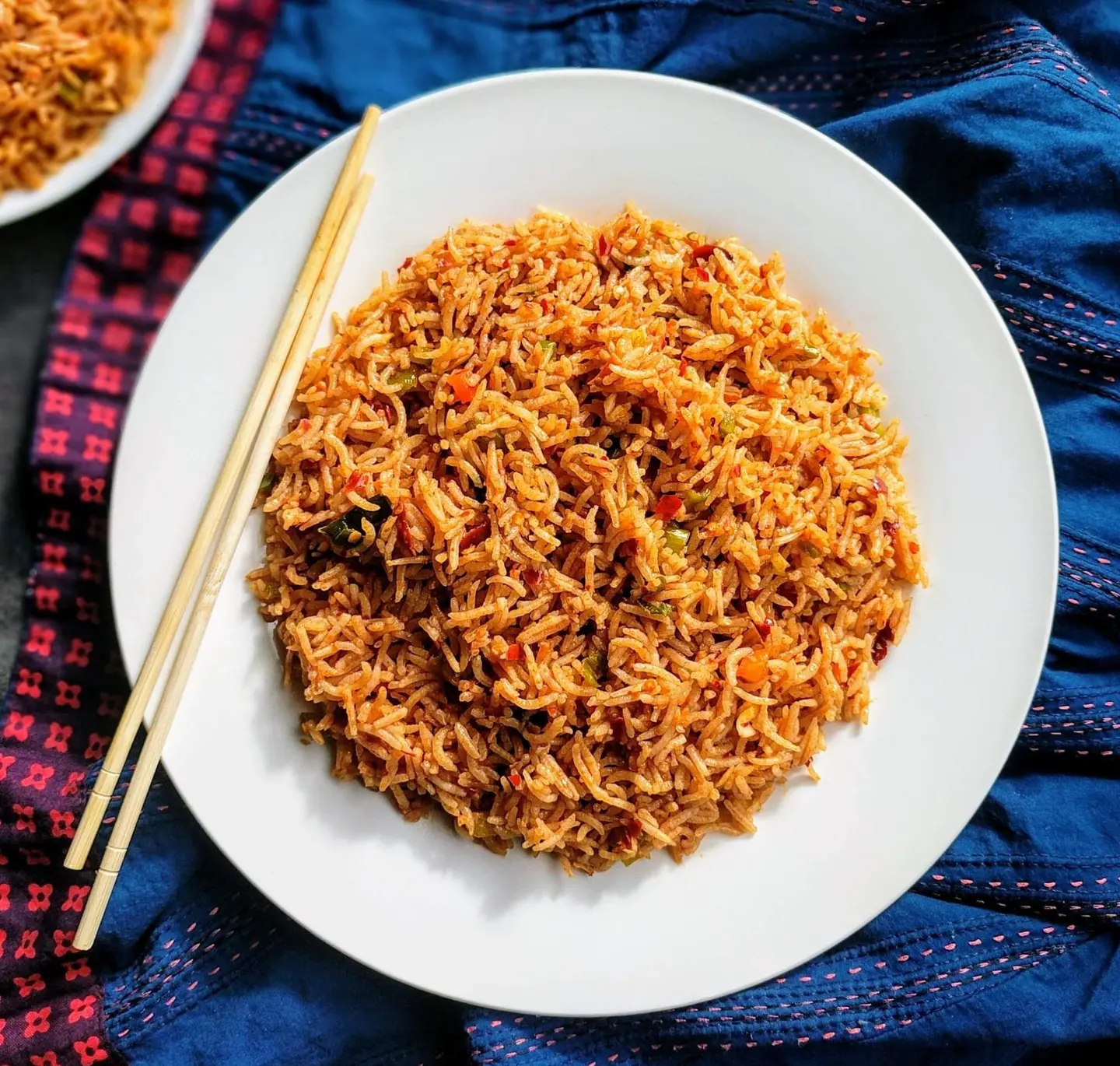 Schezwan Fried Rice - Vegetables