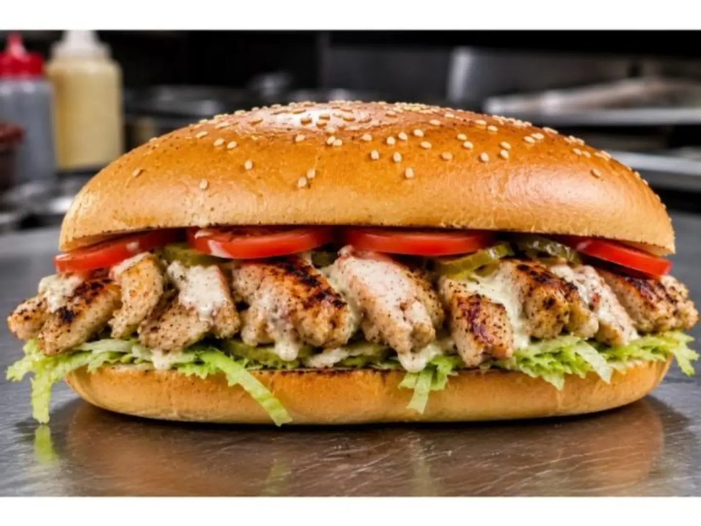 Burger Bread Chicken Kudo - Regular