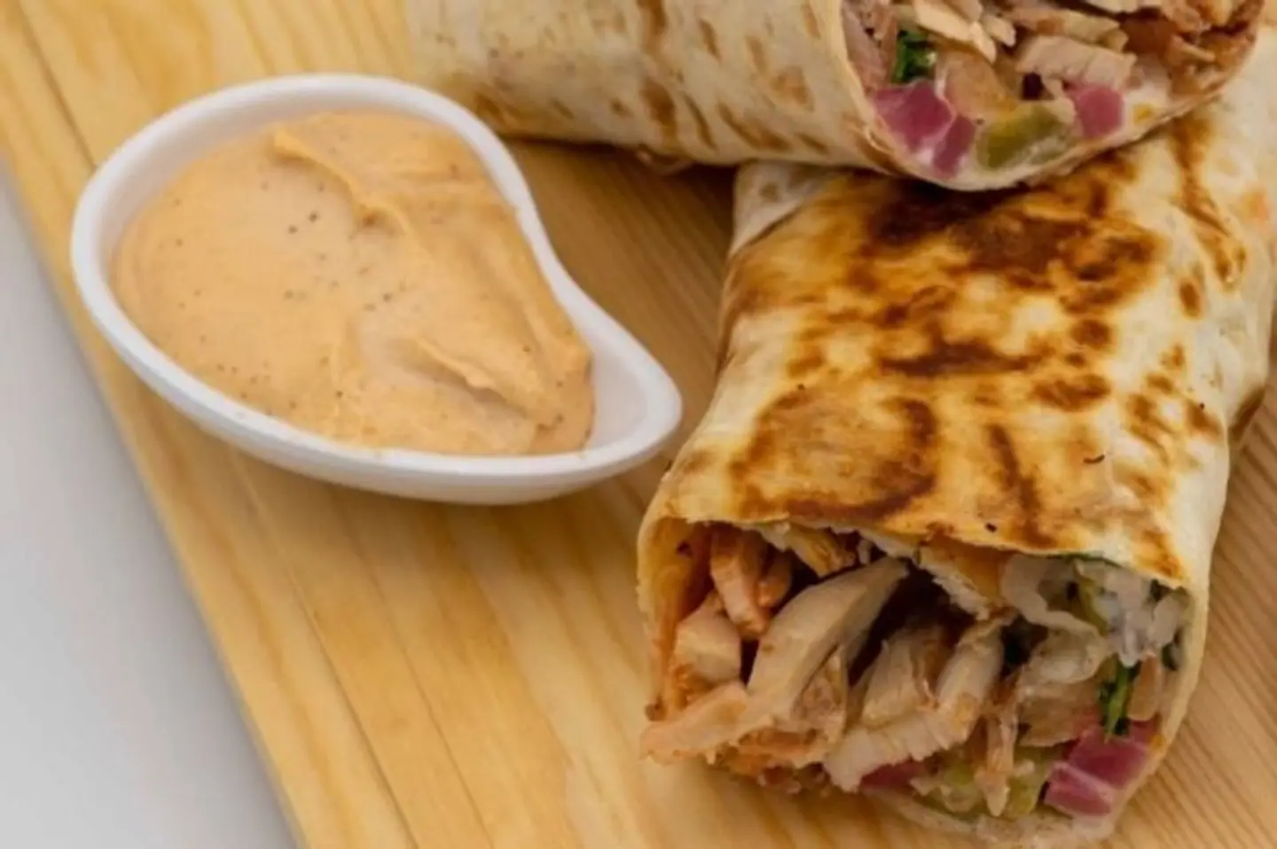 شاورما لحم صاج - بالجبن