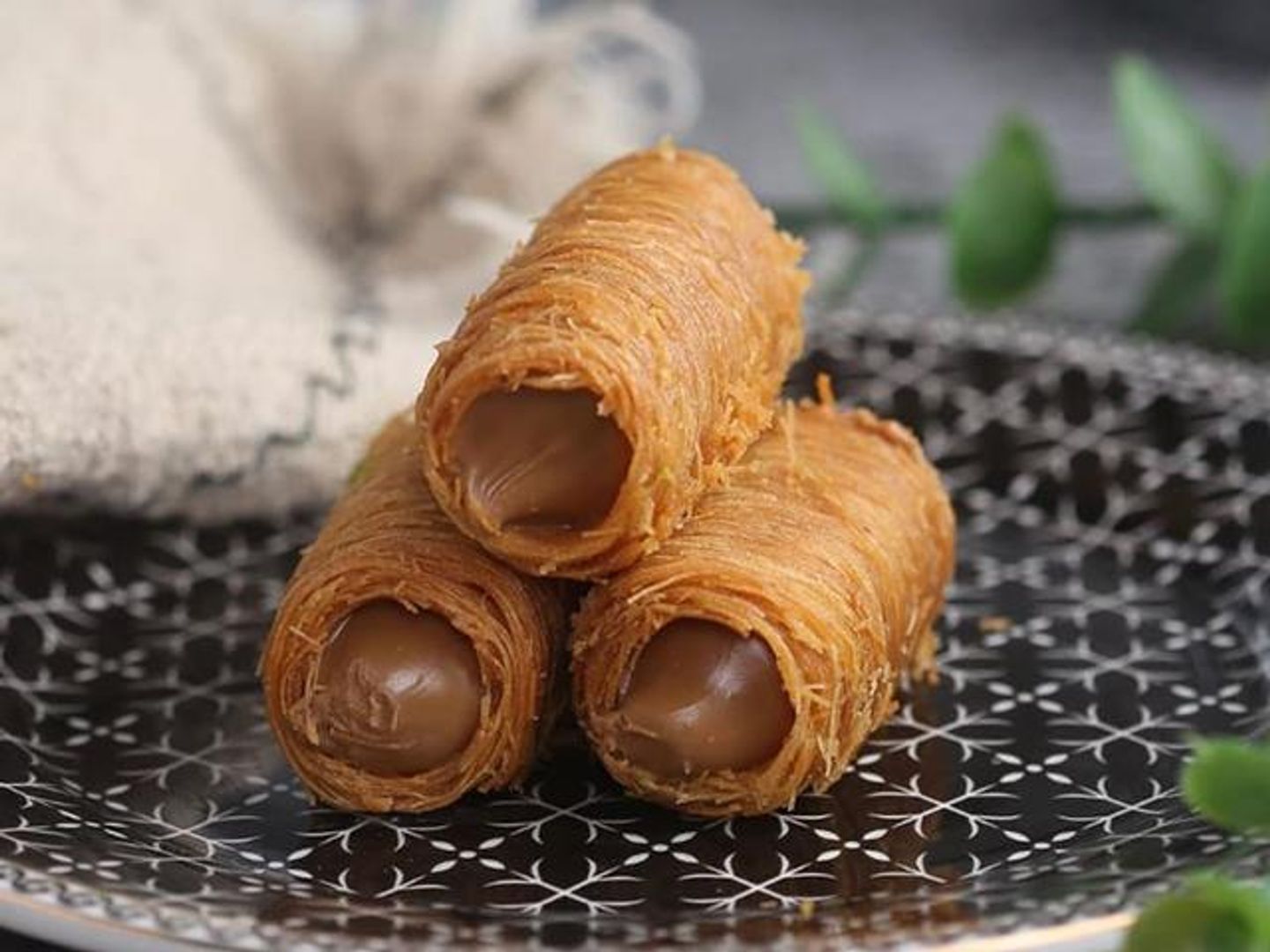 كنافه مبرومه نوتيلا - صغير