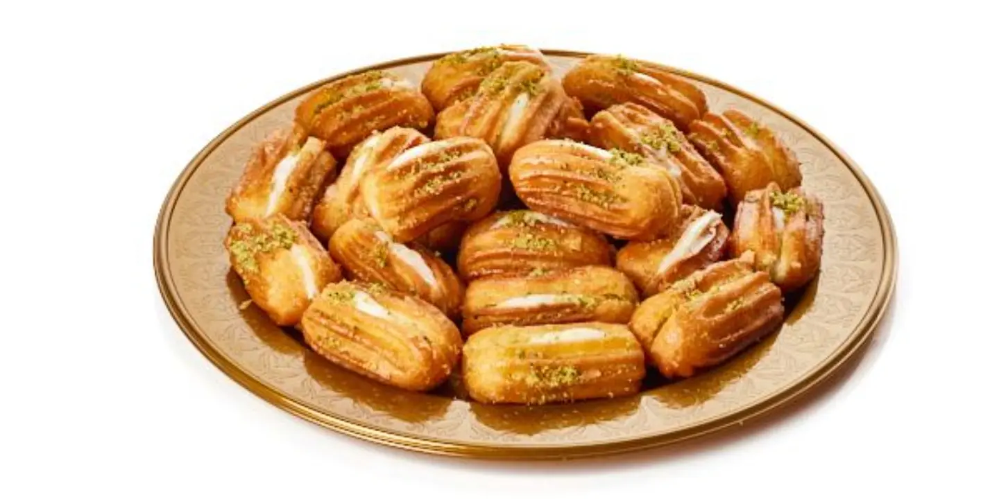 بلح الشام بالقشطة - نص كيلو