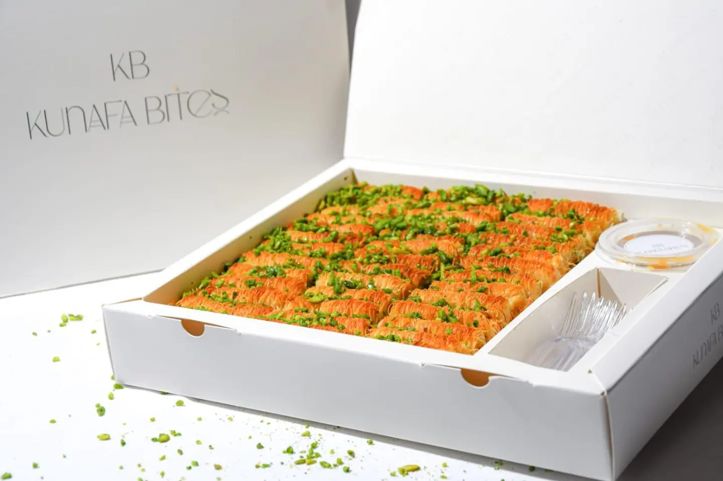 Kunafa With Cheese Filled Rolls - Small