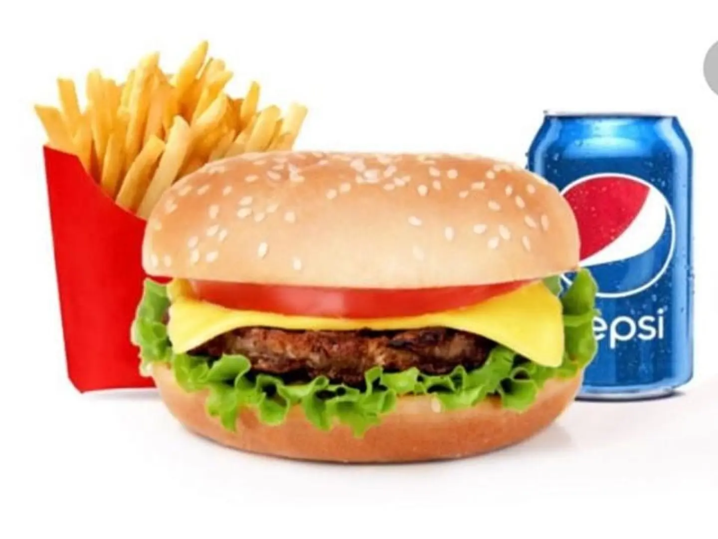 Beef Burger Meal - Small