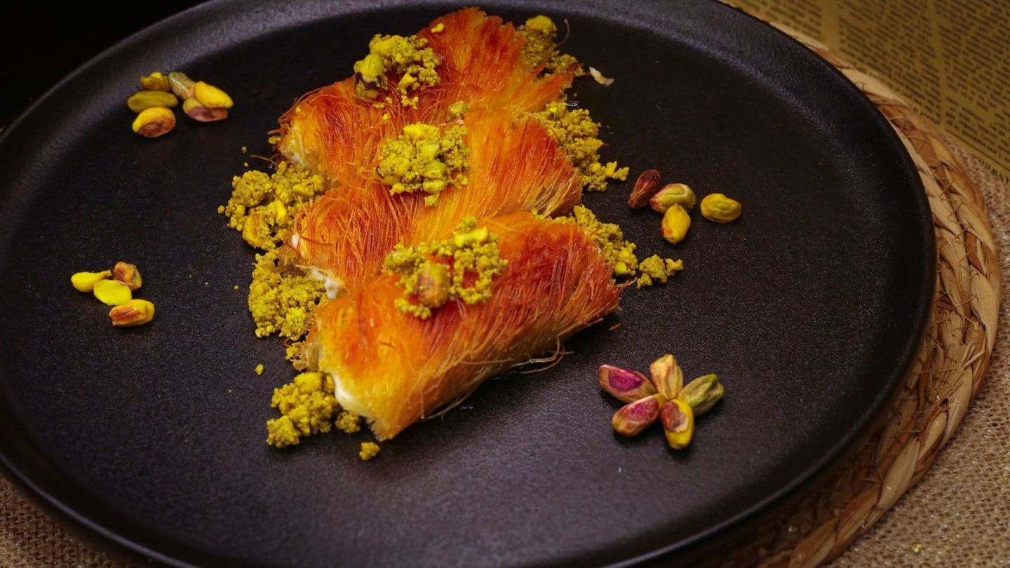 كنافة مبرومة - صغير