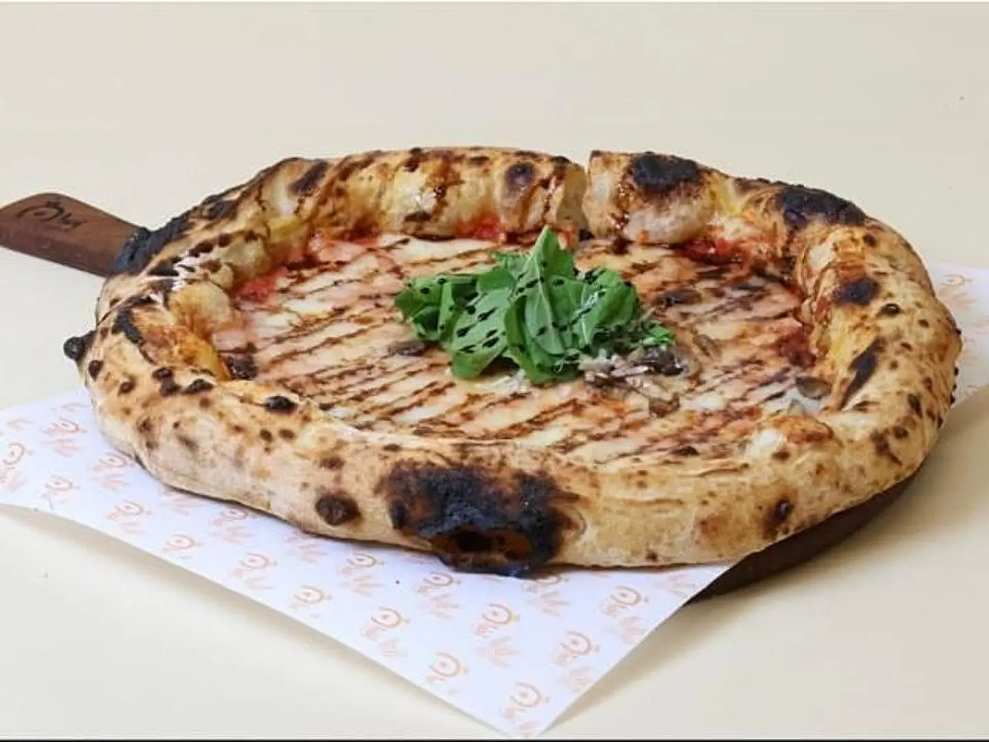 بيتزا خضار - وسط