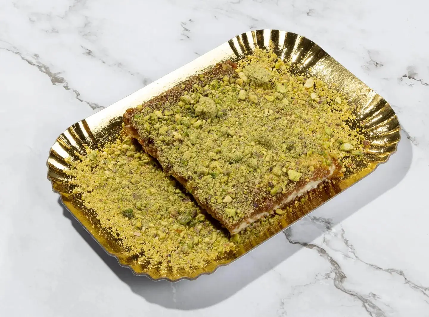 Pistachio Basbousa - 1.5 Kg