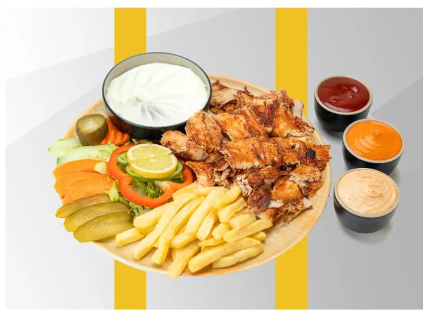 Shawarma Station Plate - Small