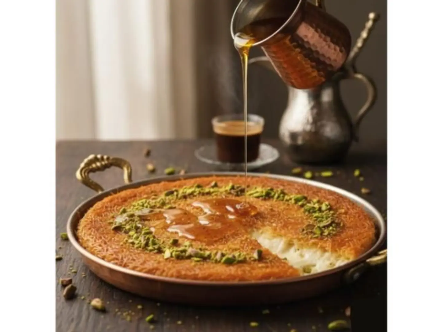 Kunafa With Honey - Medium