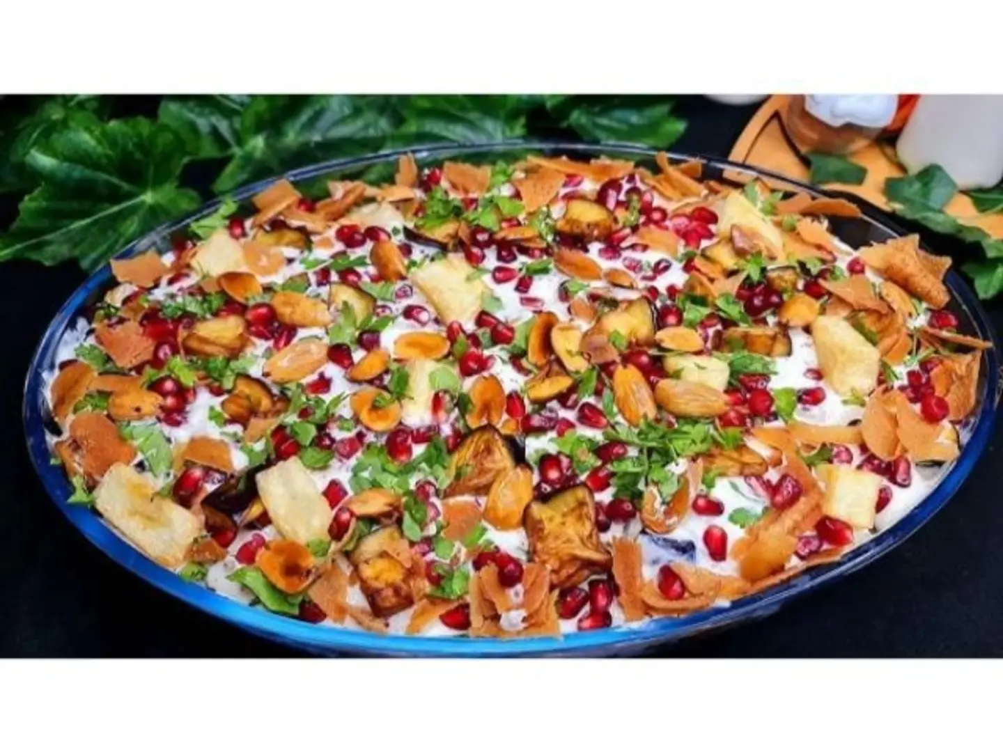 سلطة باذنجان وبطاطس - صغير