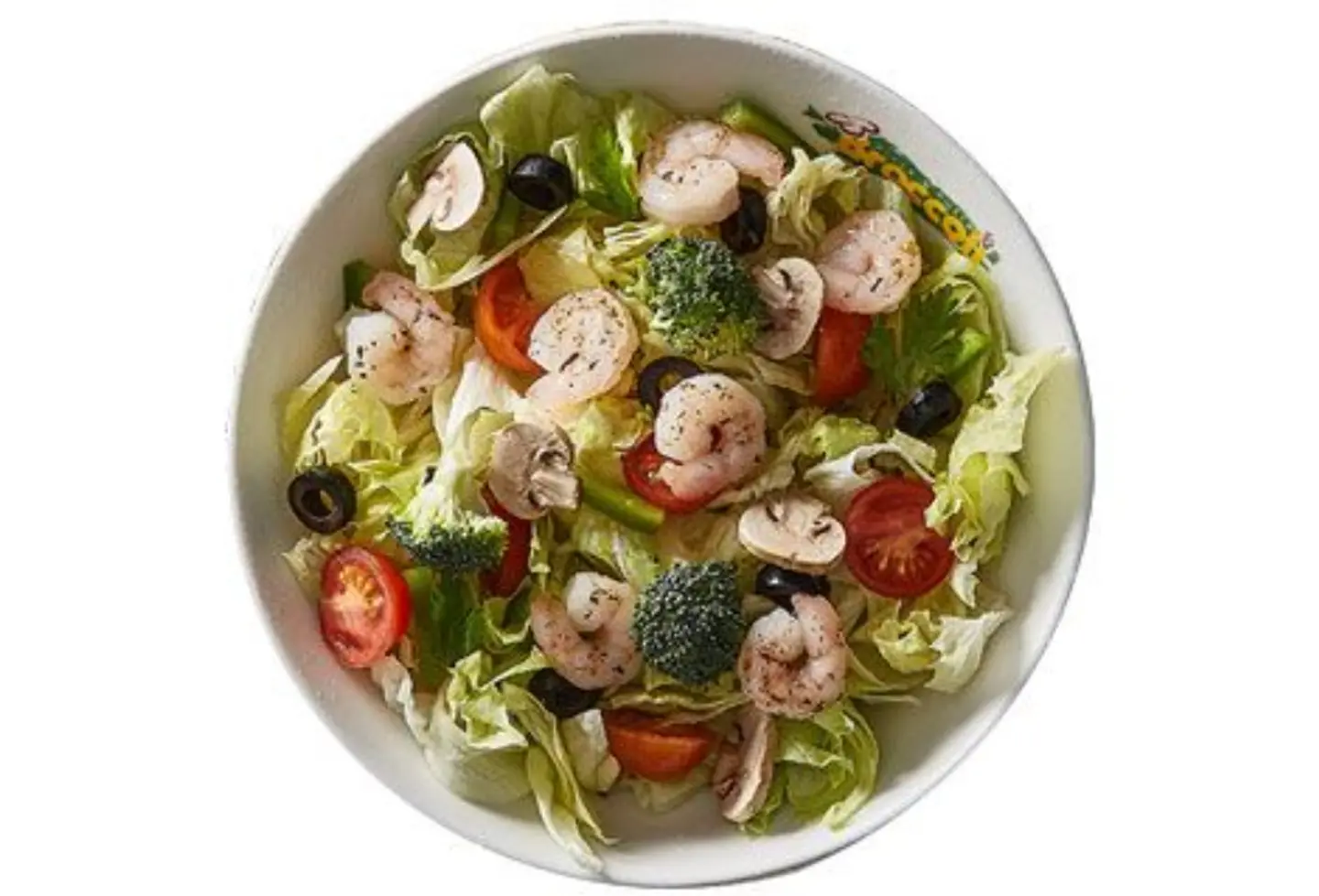 سلطة روبيان - وسط