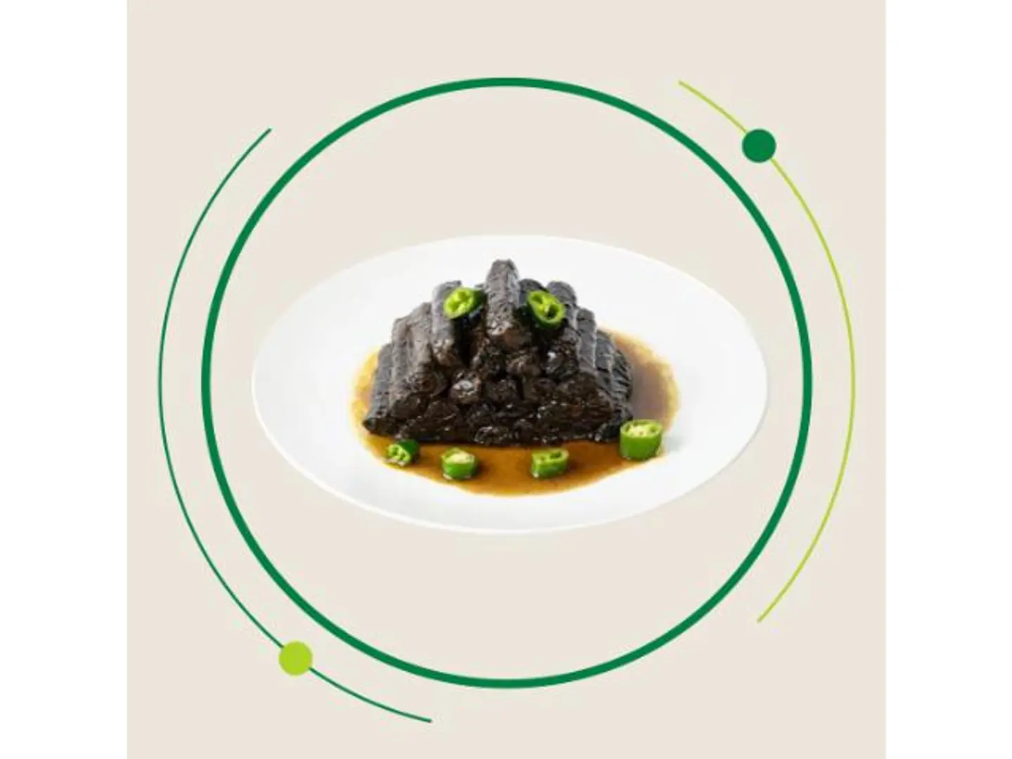 Spicy Stuffed Grape Leaves - 10 Pieces