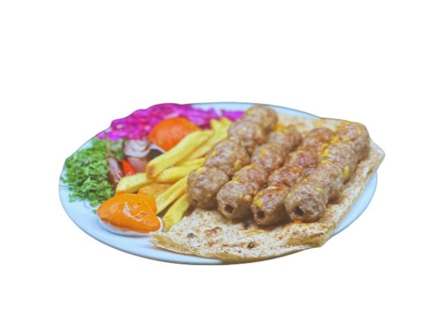 كباب جبنة - لحم