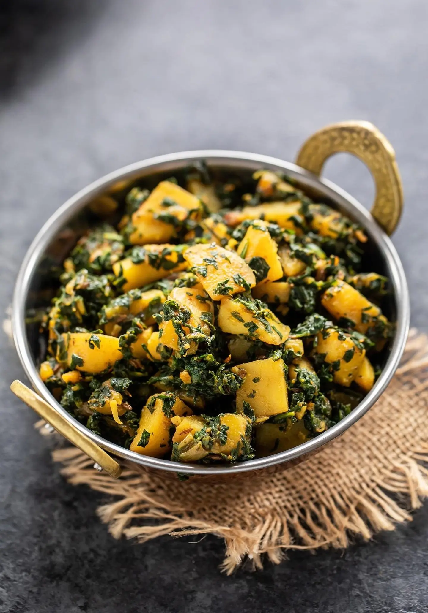 Spinach And Potatoes - Small