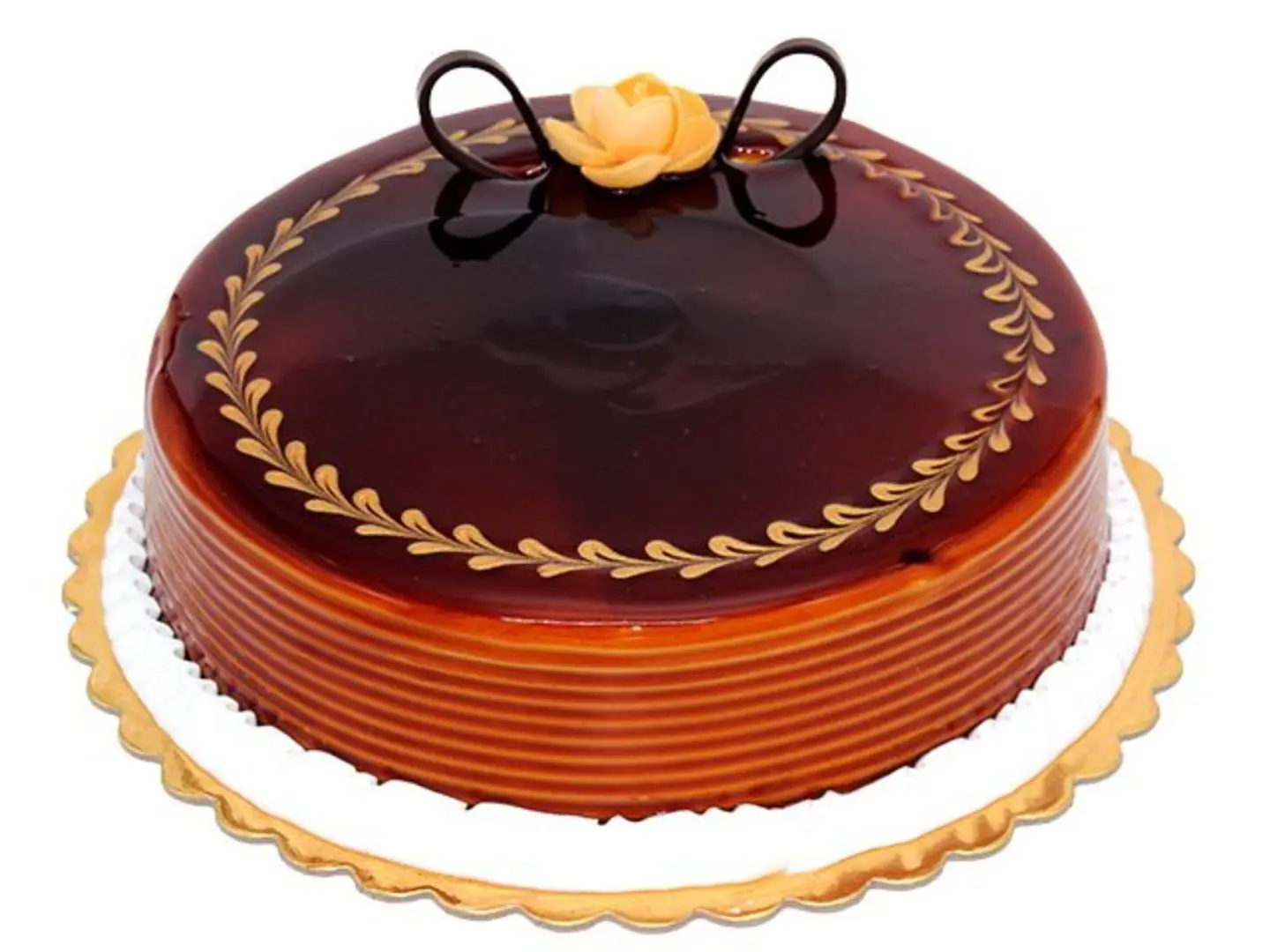 Cake Round Small Caramel - Price 2