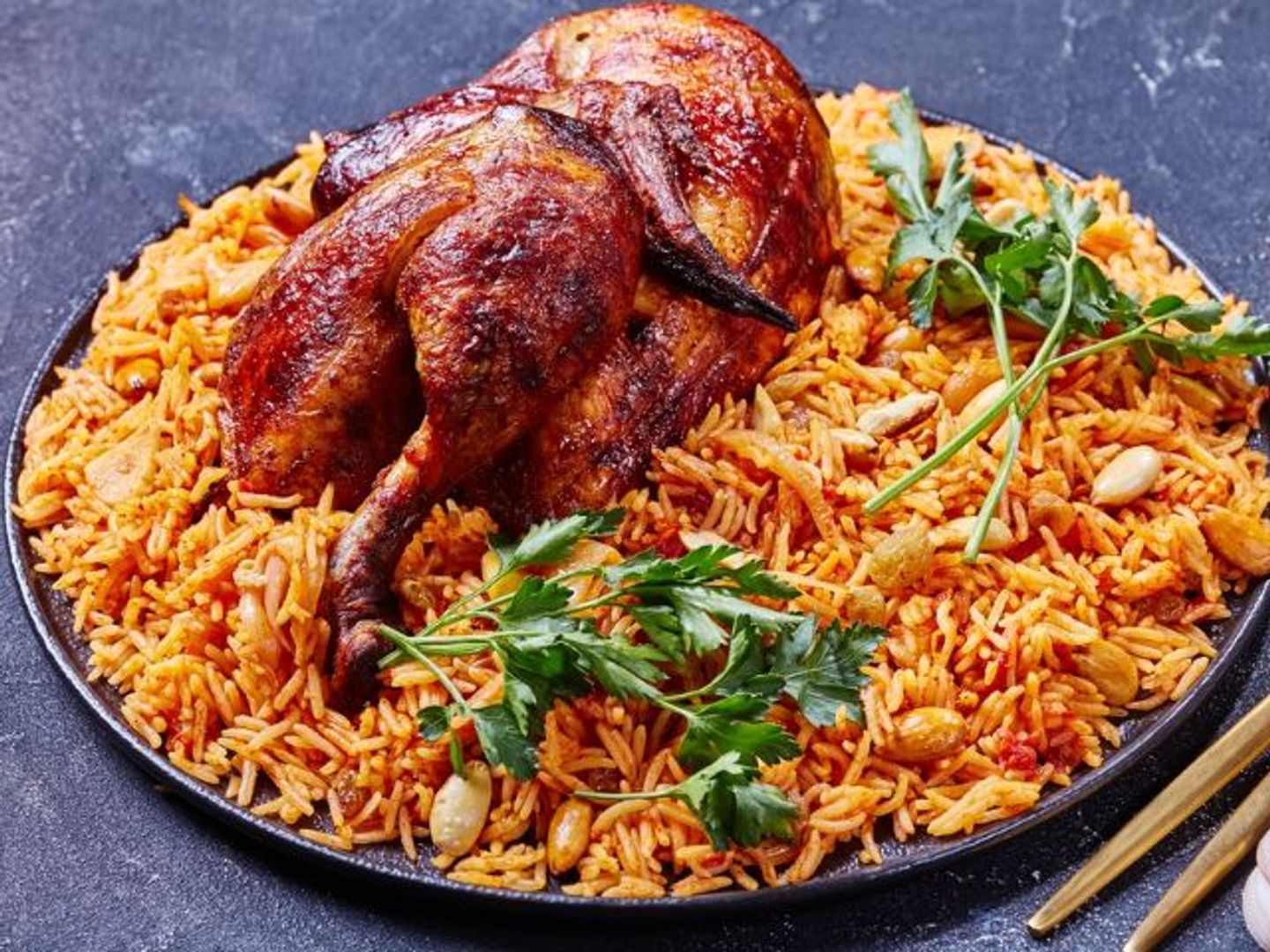 كبسة ملكية - نصف