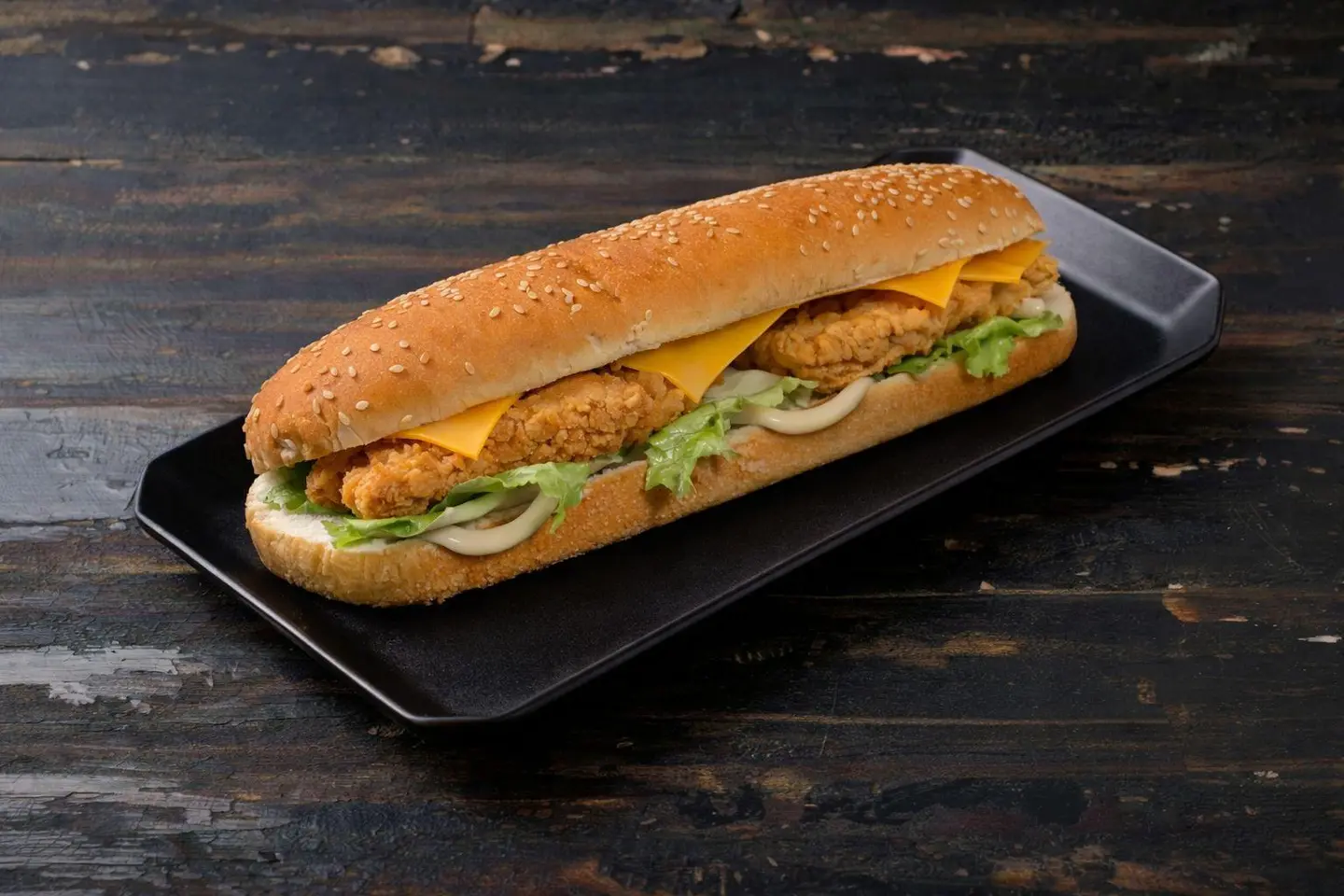 ساندوتش فيلية دجاج - عادي