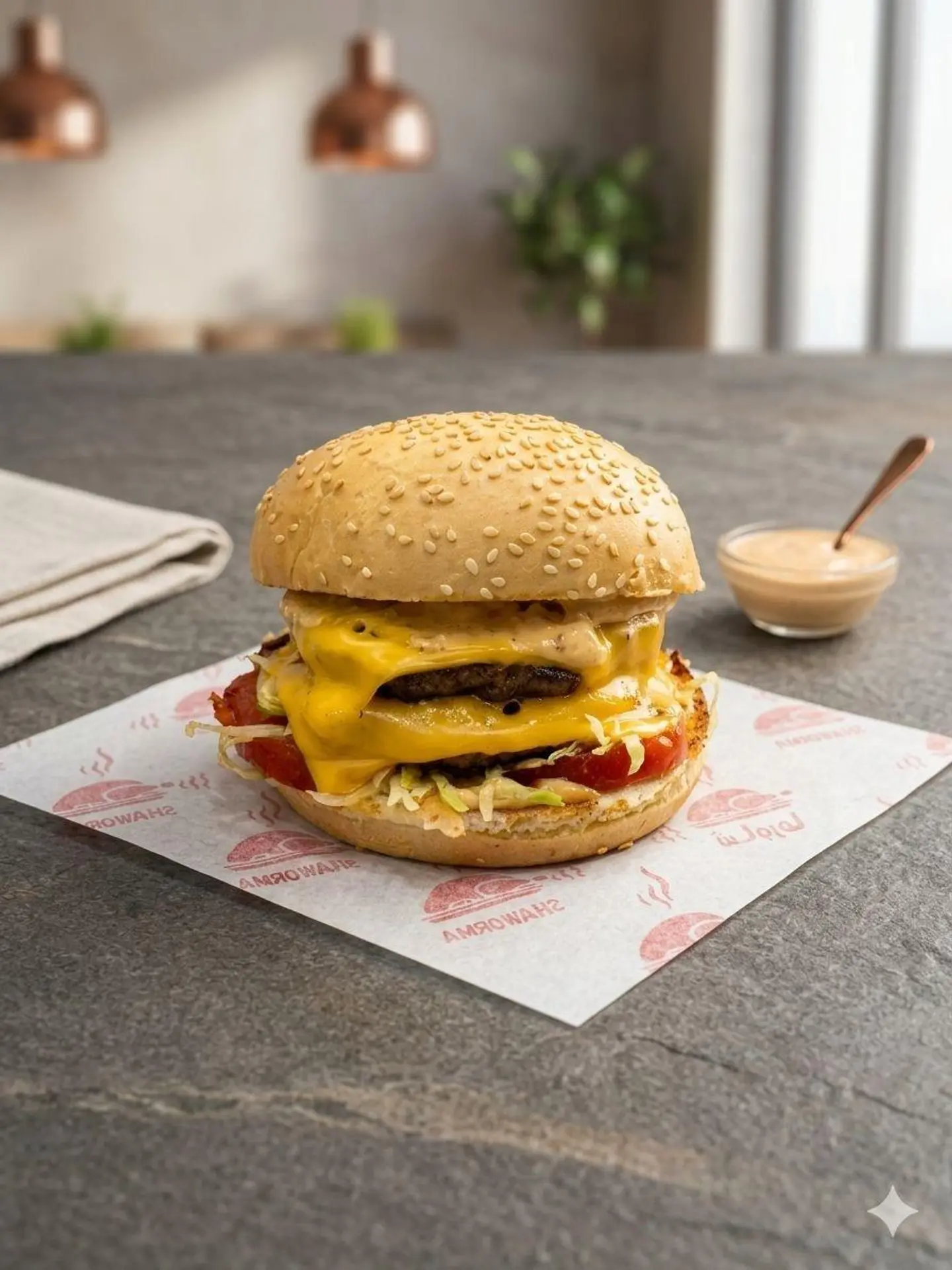 Fresh Hashi Beef Burger - Regular
