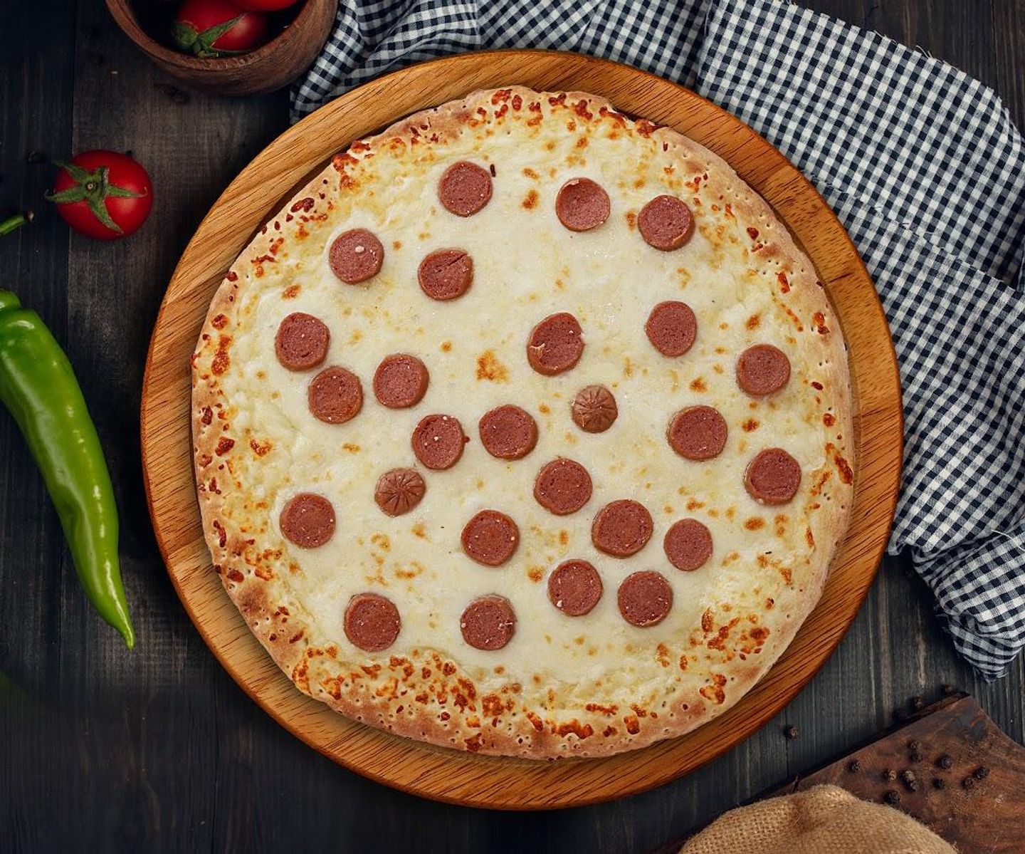 Hot Dog Pizza - Small