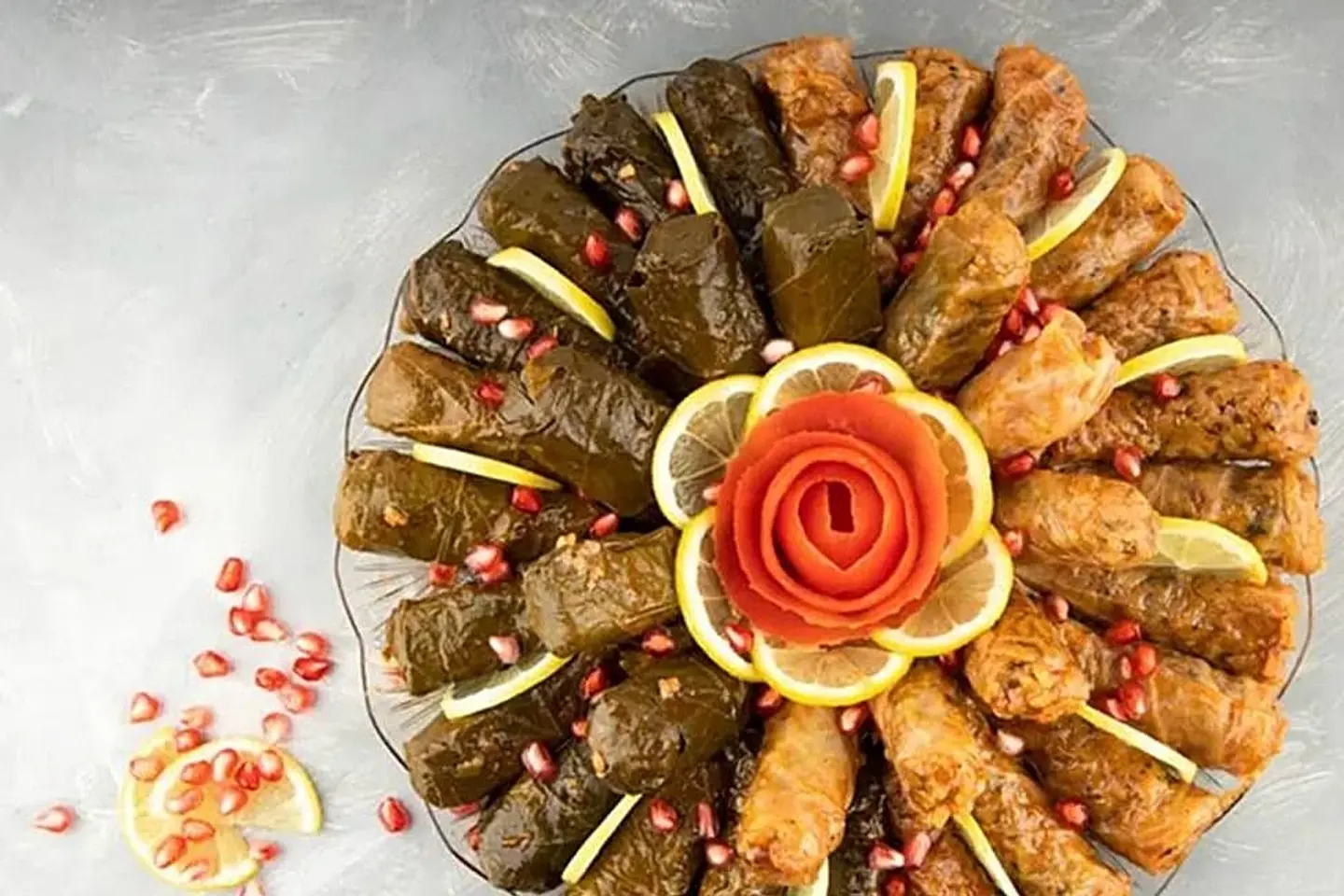 مشكل ورق عنب وملفوف - كبير