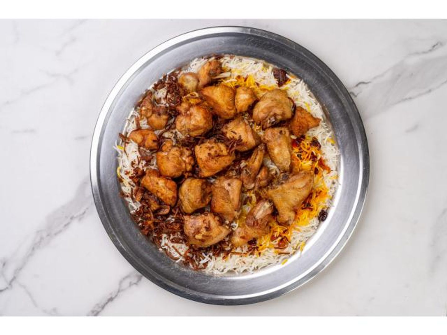 مقلي بدون أرز - نص حبة دجاج