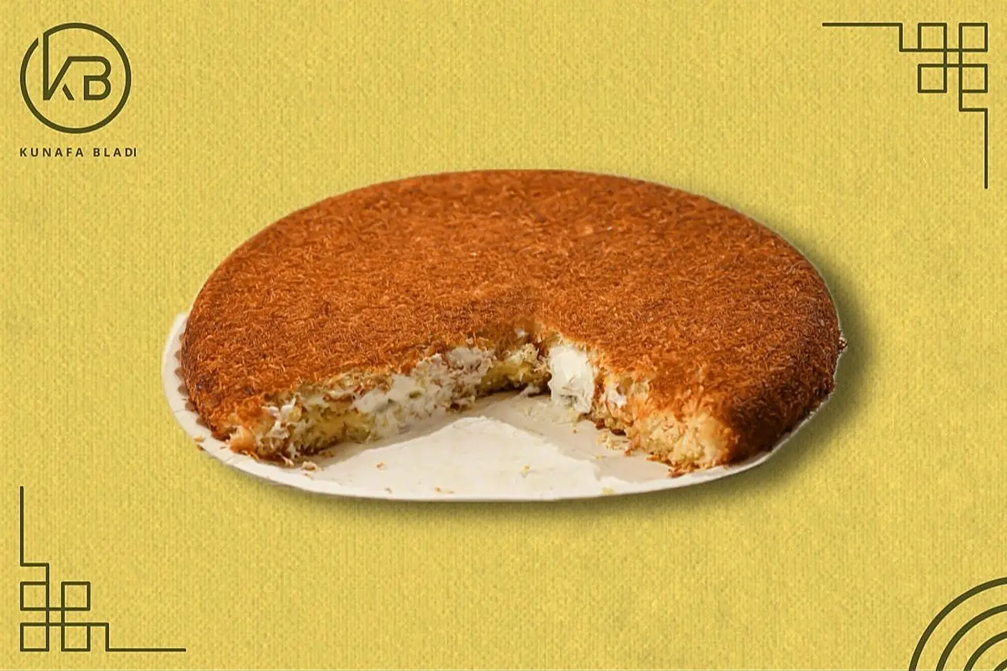 Cream Kunafah - Family Size