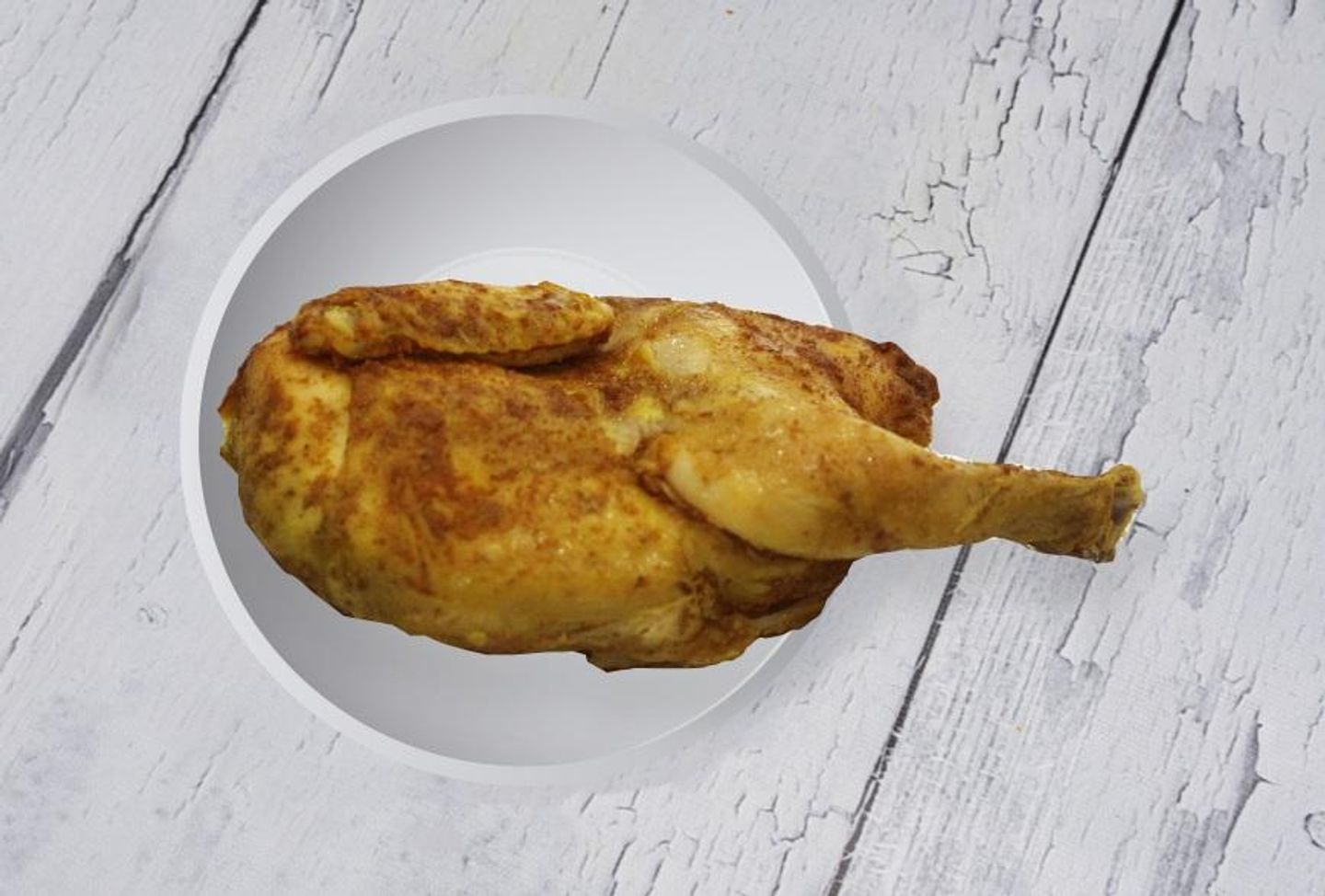 Plain Mandi Chicken - Half A Chicken