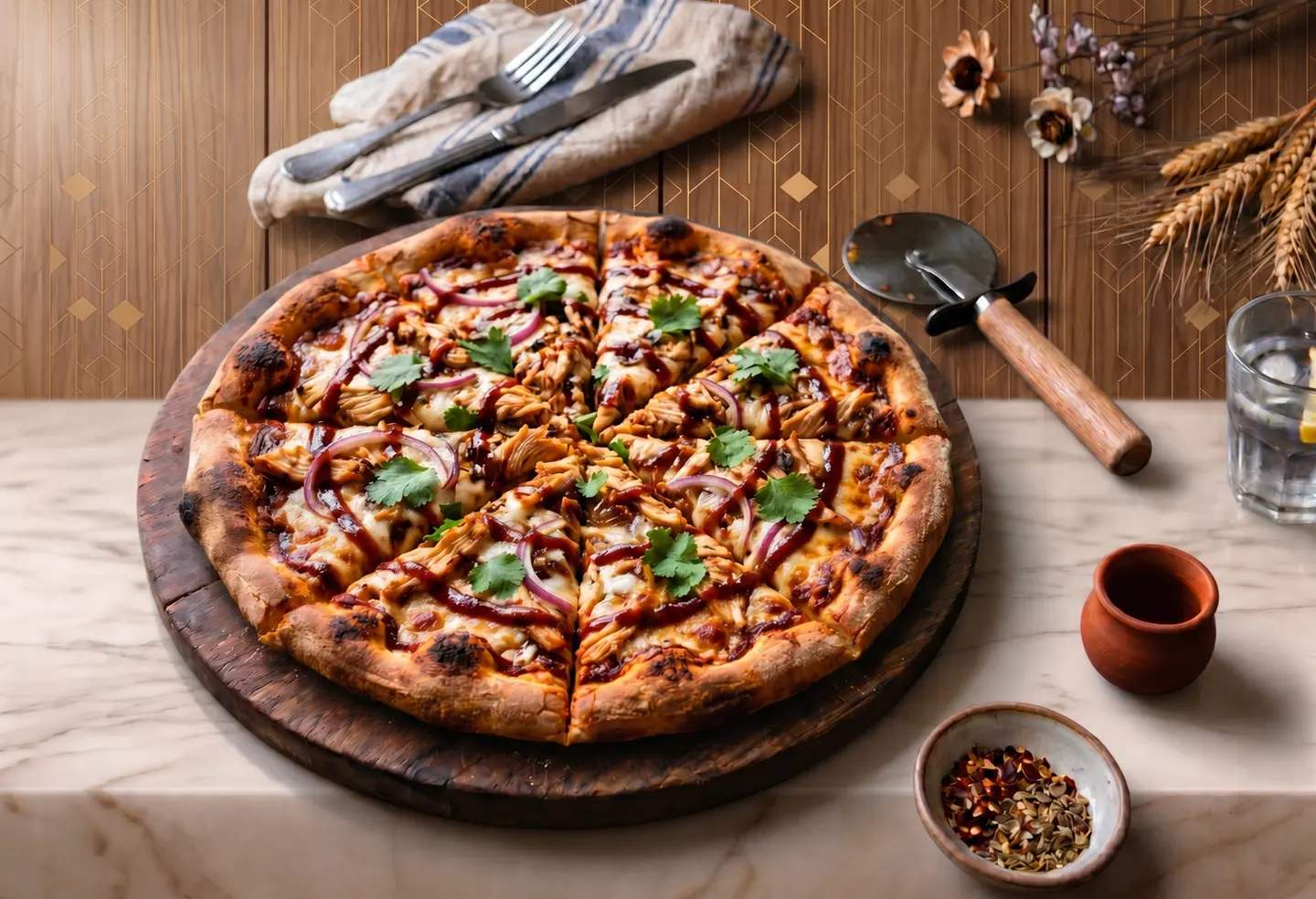Barbecue Chicken Pizza - Small