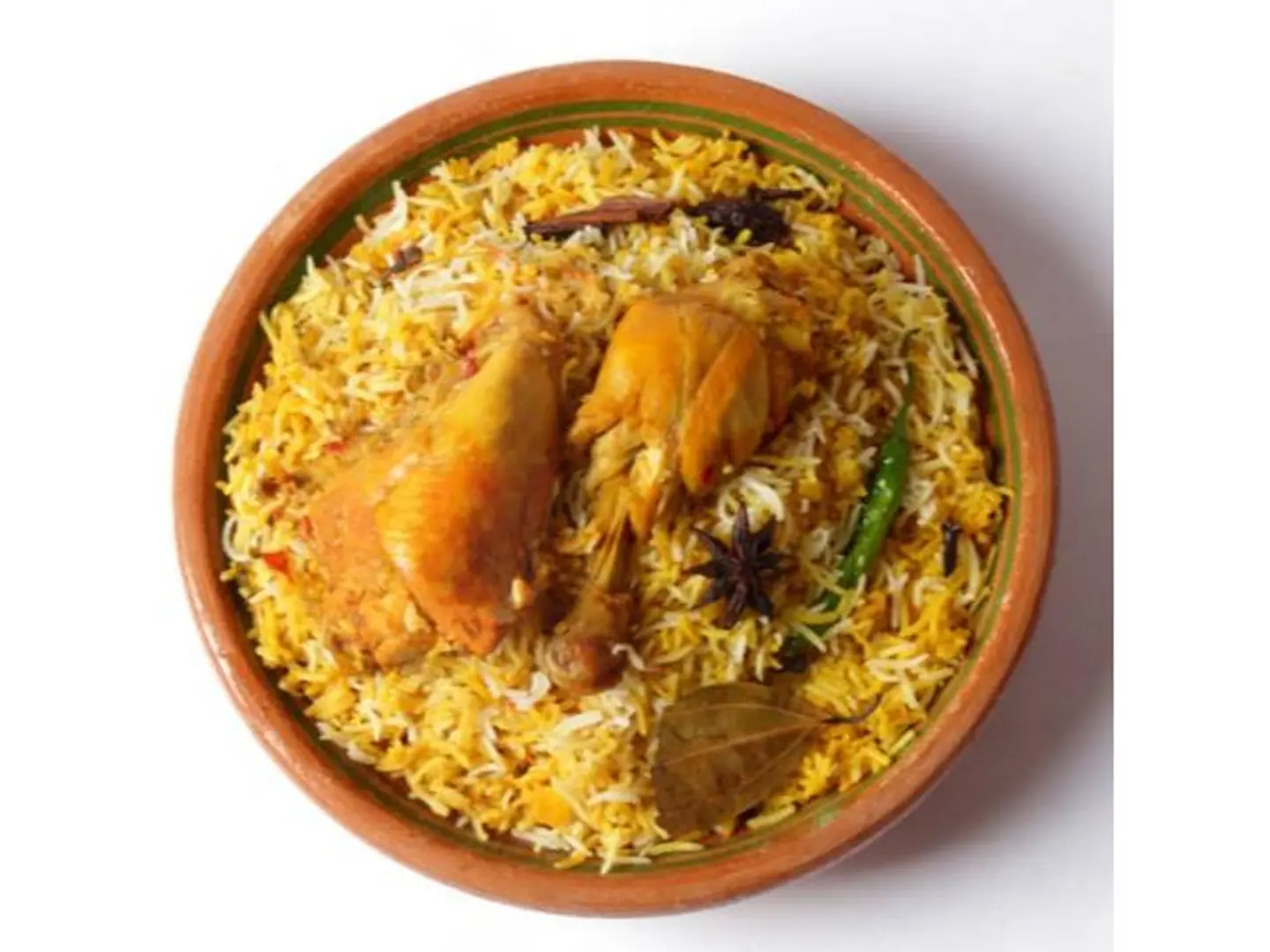 Chicken Biryani - Half A Chicken