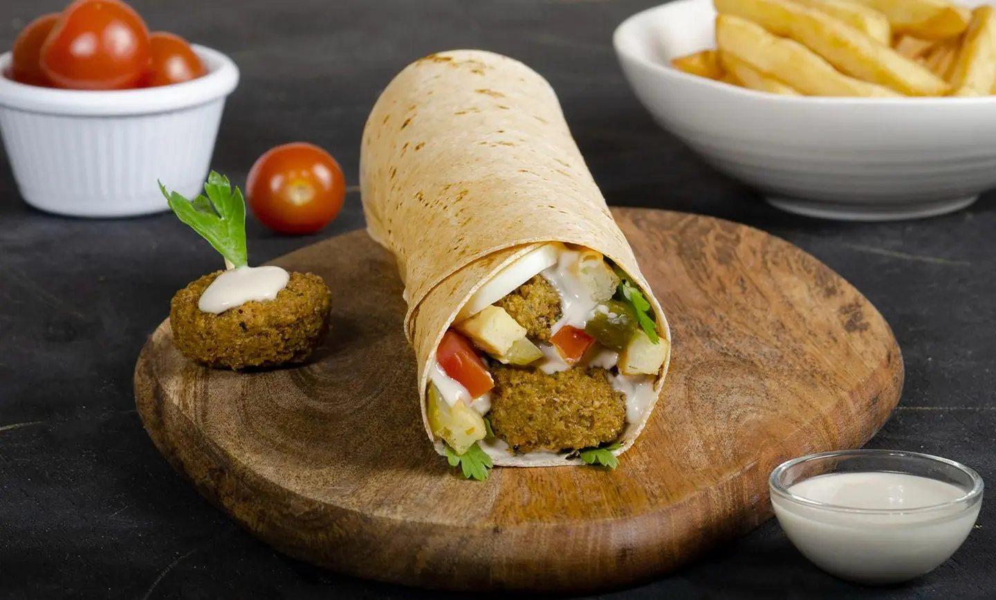 Falafel Tortilla - Large