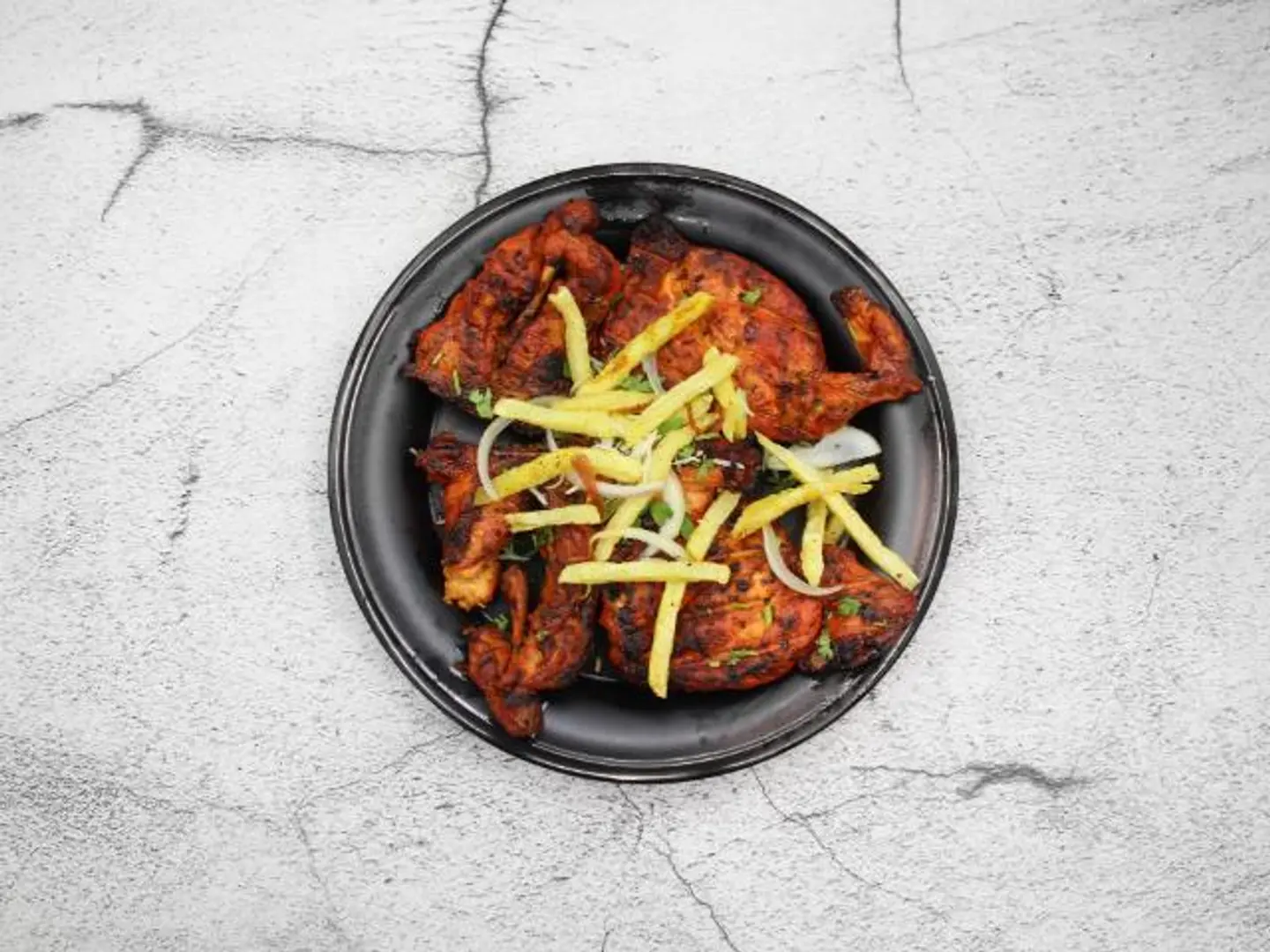 دجاج على الفحم سادة - صغير