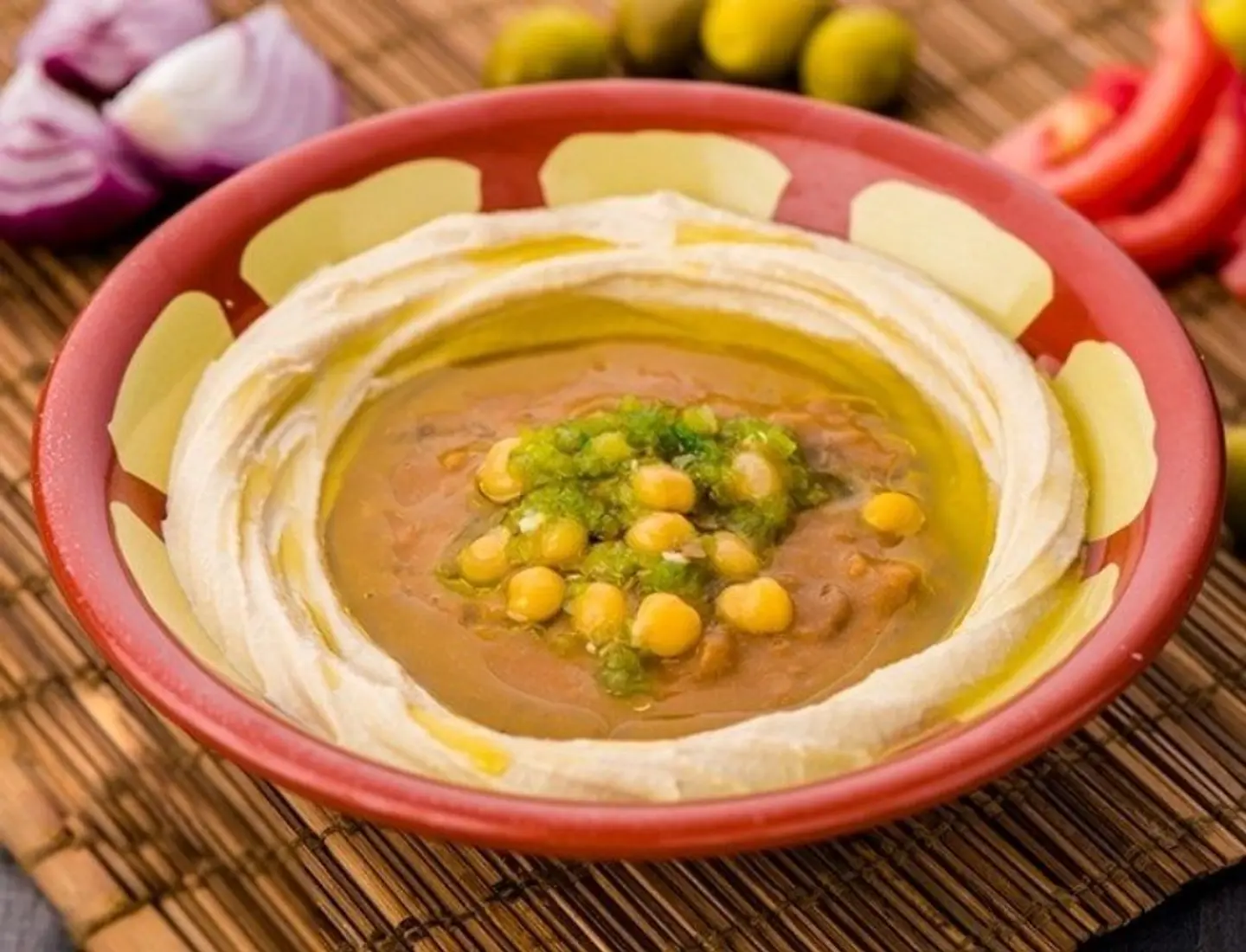 فول مع الحمص - صغير