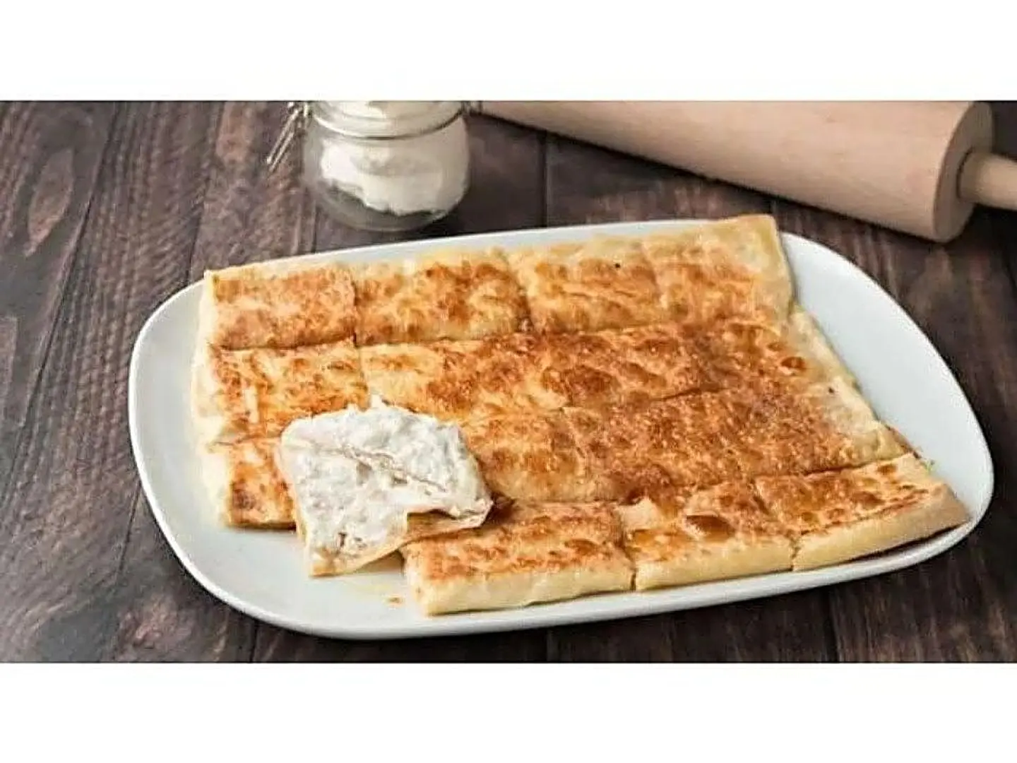 فطيرة بالجبن الكيري - وسط