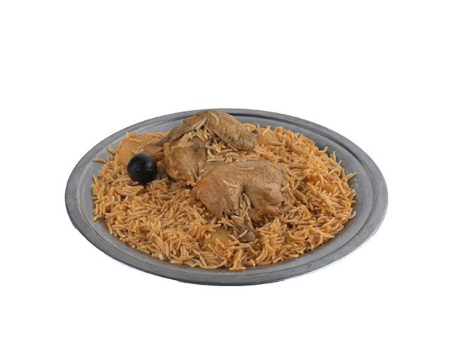 دجاج مضغوط - نصف