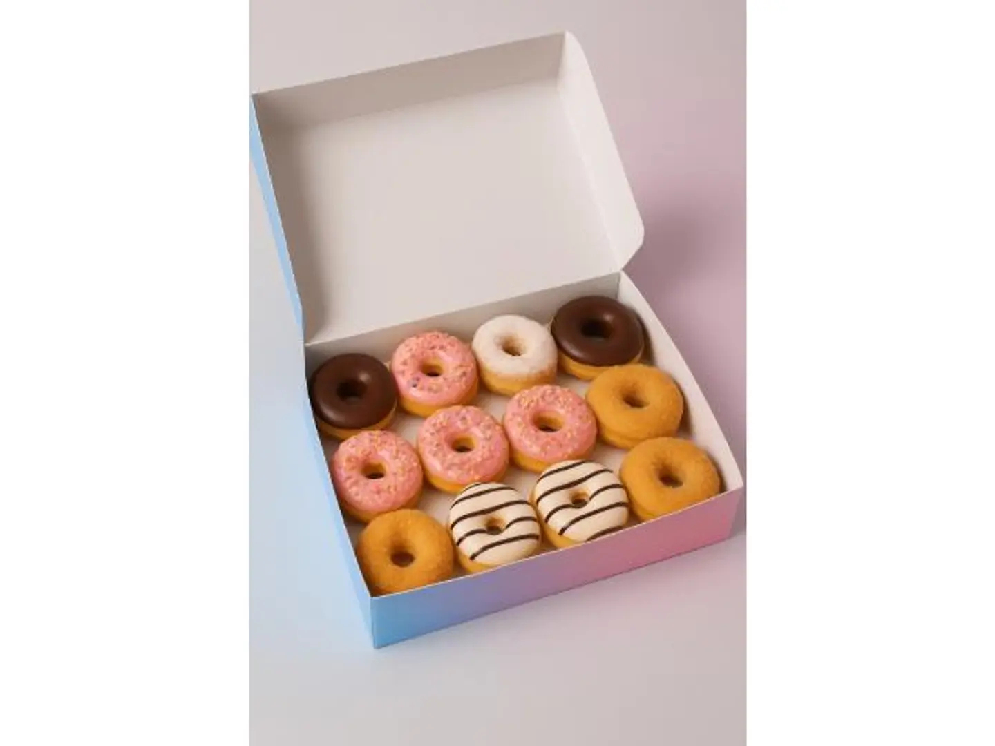 6 Piece Donut Box - Chocolate Donut
