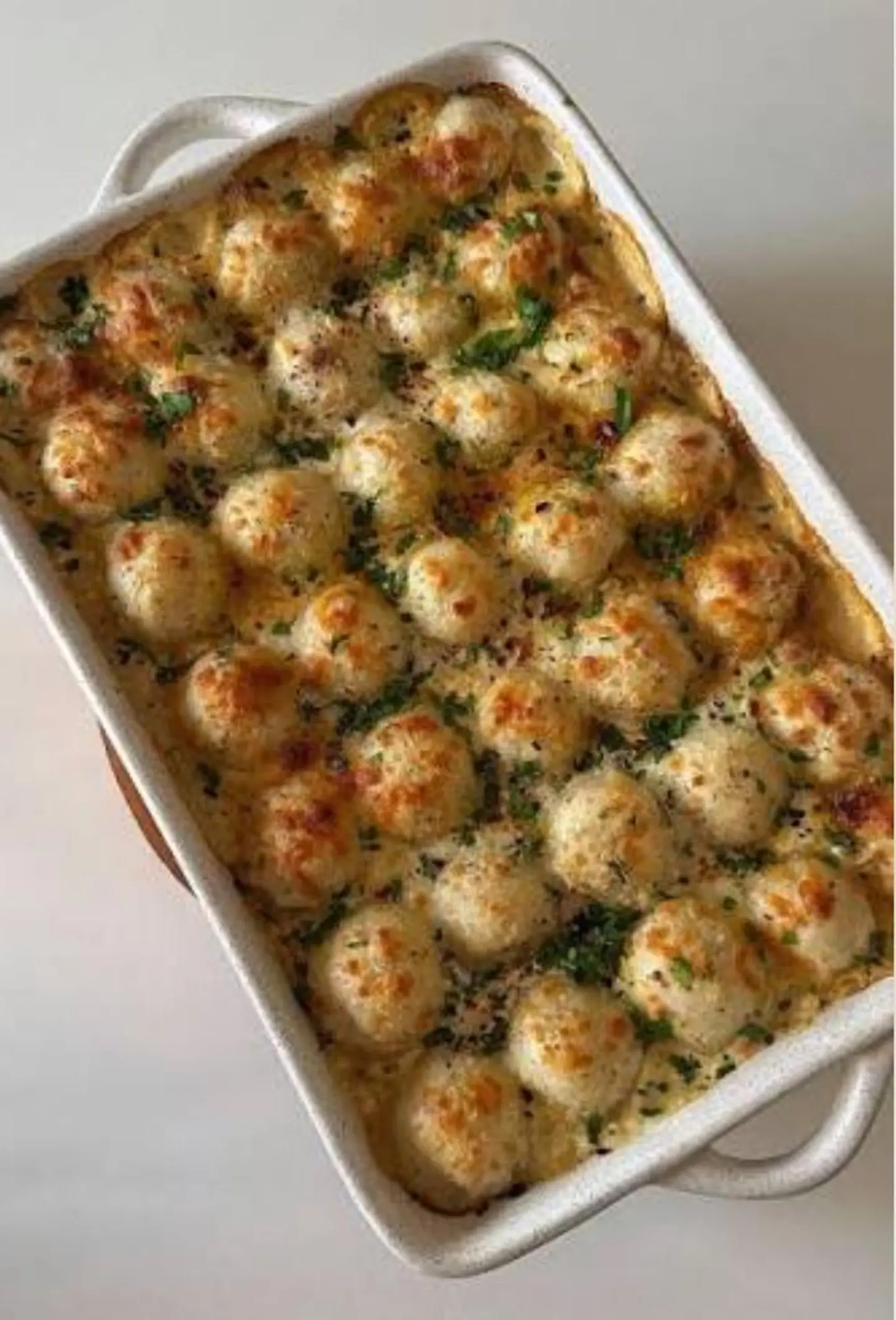 Potato Balls Béchamel - Small