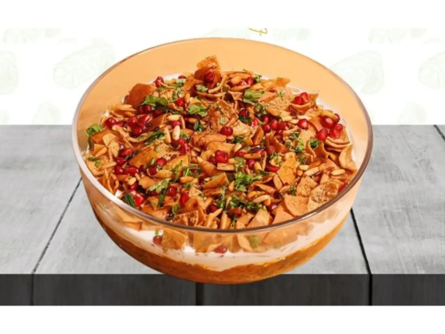 Grape Leaves Fattah - Medium Plate